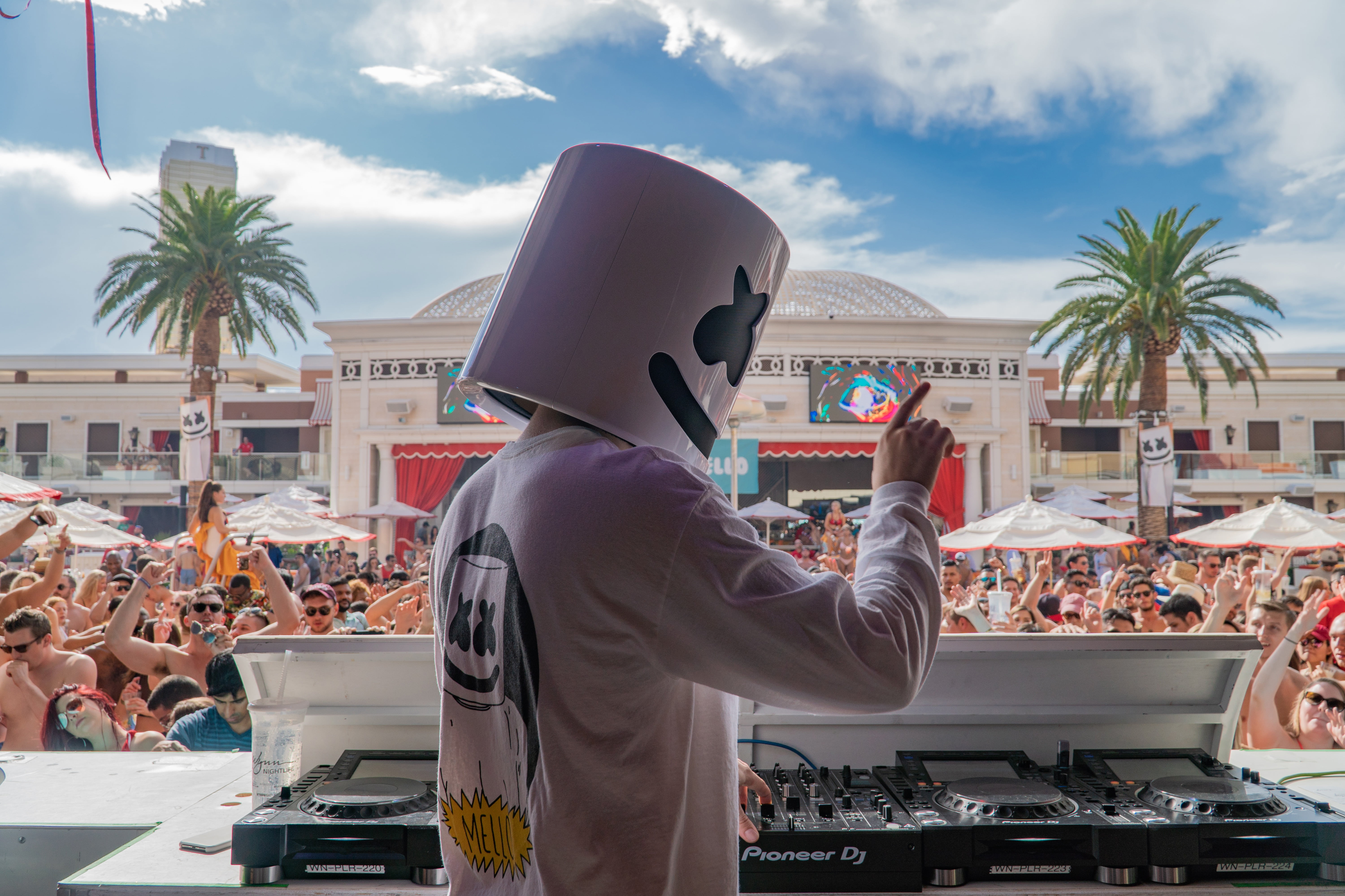 DJ, EDM, Marshmello, 5K, HD Wallpaper