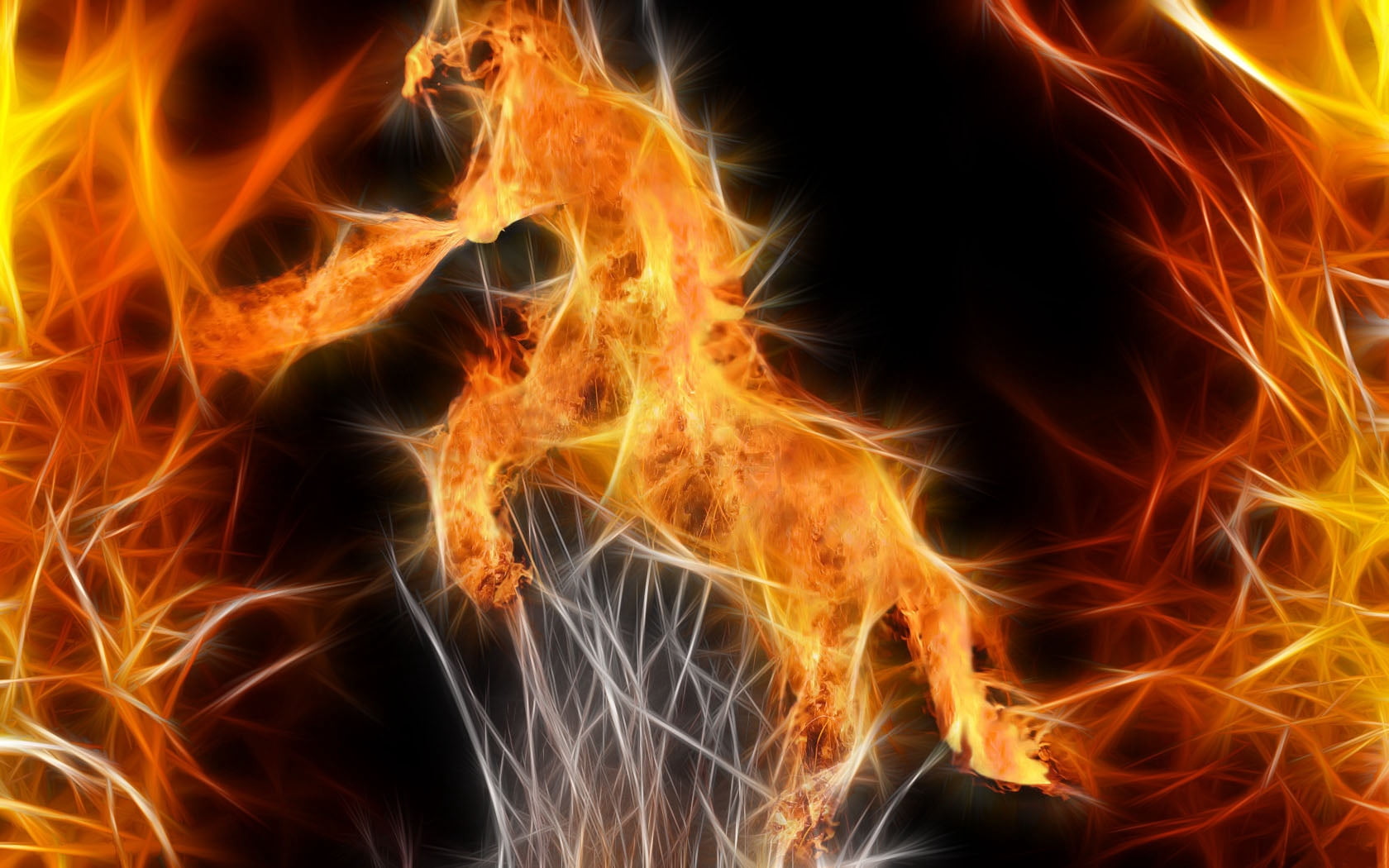 campfire, flame, communication, fire, fire - Natural Phenomenon, orange Color, sparks, horse, vibrant Color, nature, black background, pattern, black Color, HD Wallpaper