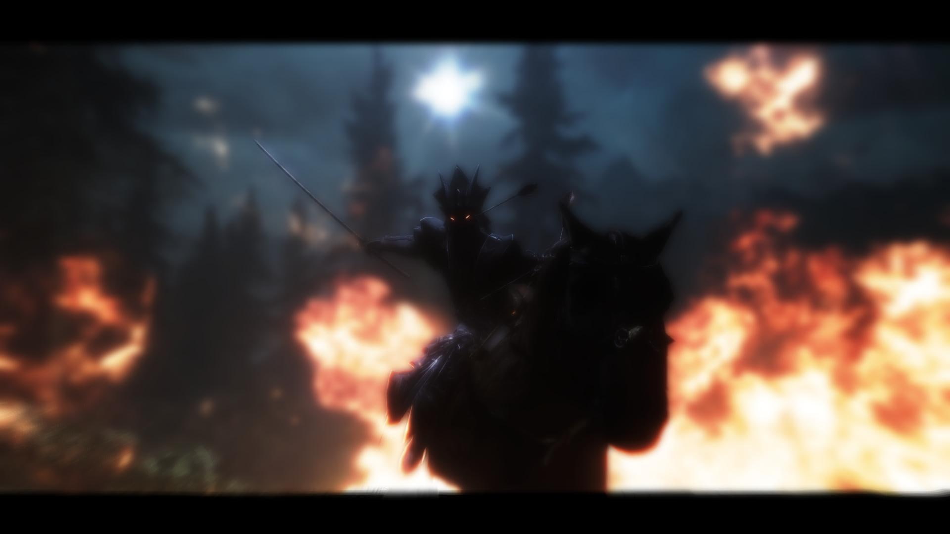 final, dragon, riding, fire, artwork, memory, skyrim, flame, 1080P, dawnguard, xbox, graphic, horse, man, ninjas, ultra, HD Wallpaper