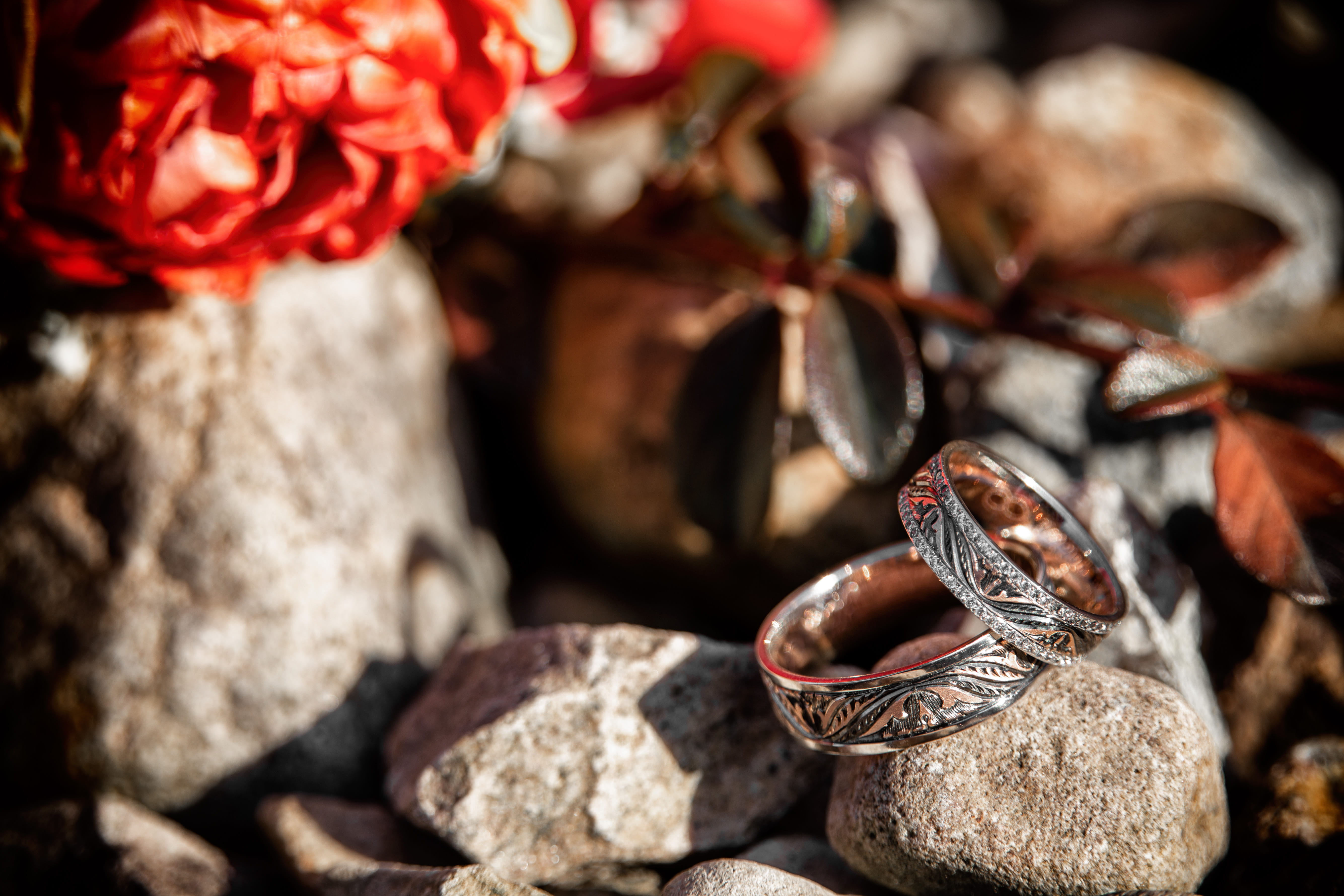 rock, close-up, selective focus, rings, nature, no people, germany, plant, flower, marriage rings, solid, wedding, tauer, day, focus on foreground, food, HD Wallpaper