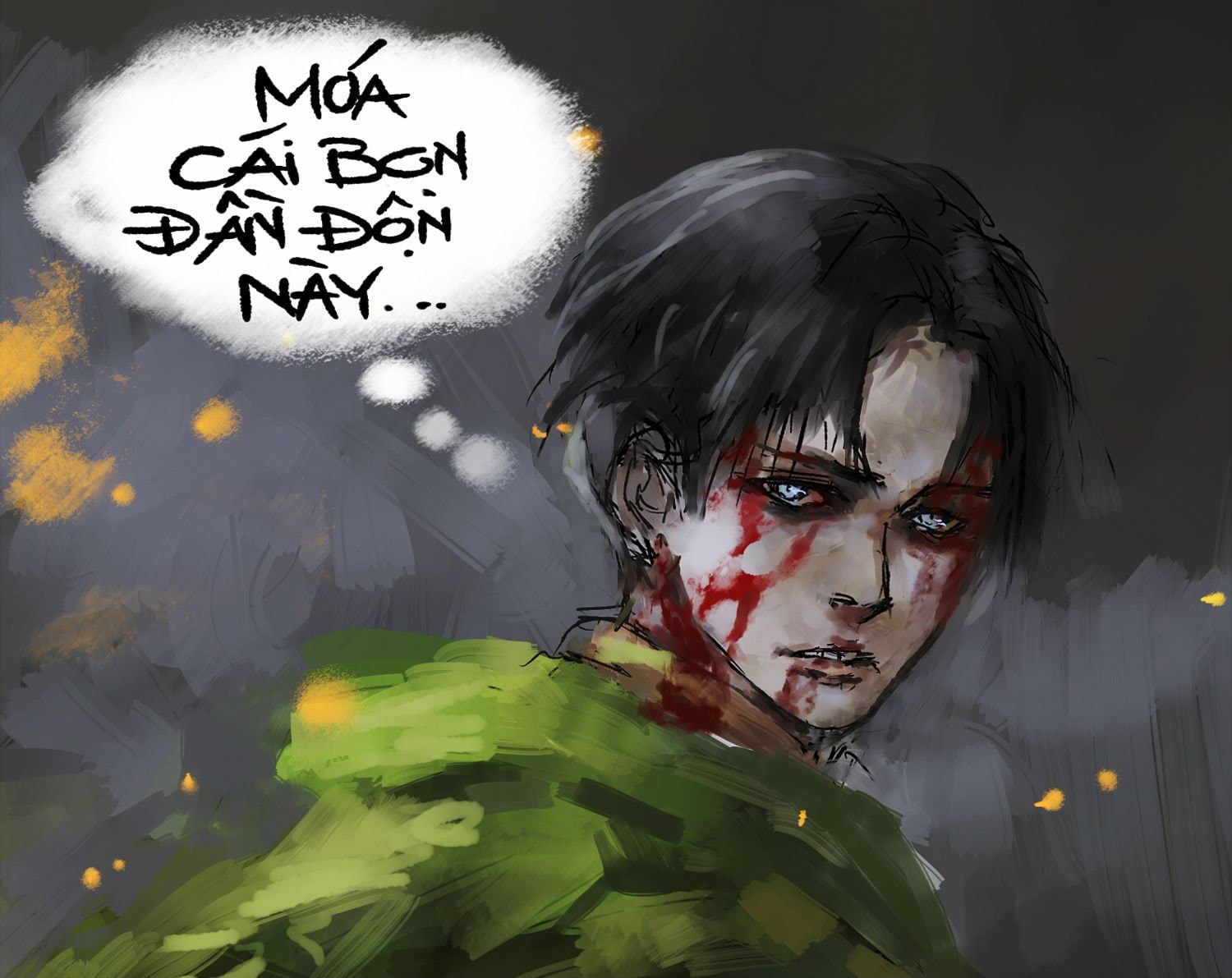 720P, kyojin, shingeki, rivaille, HD Wallpaper