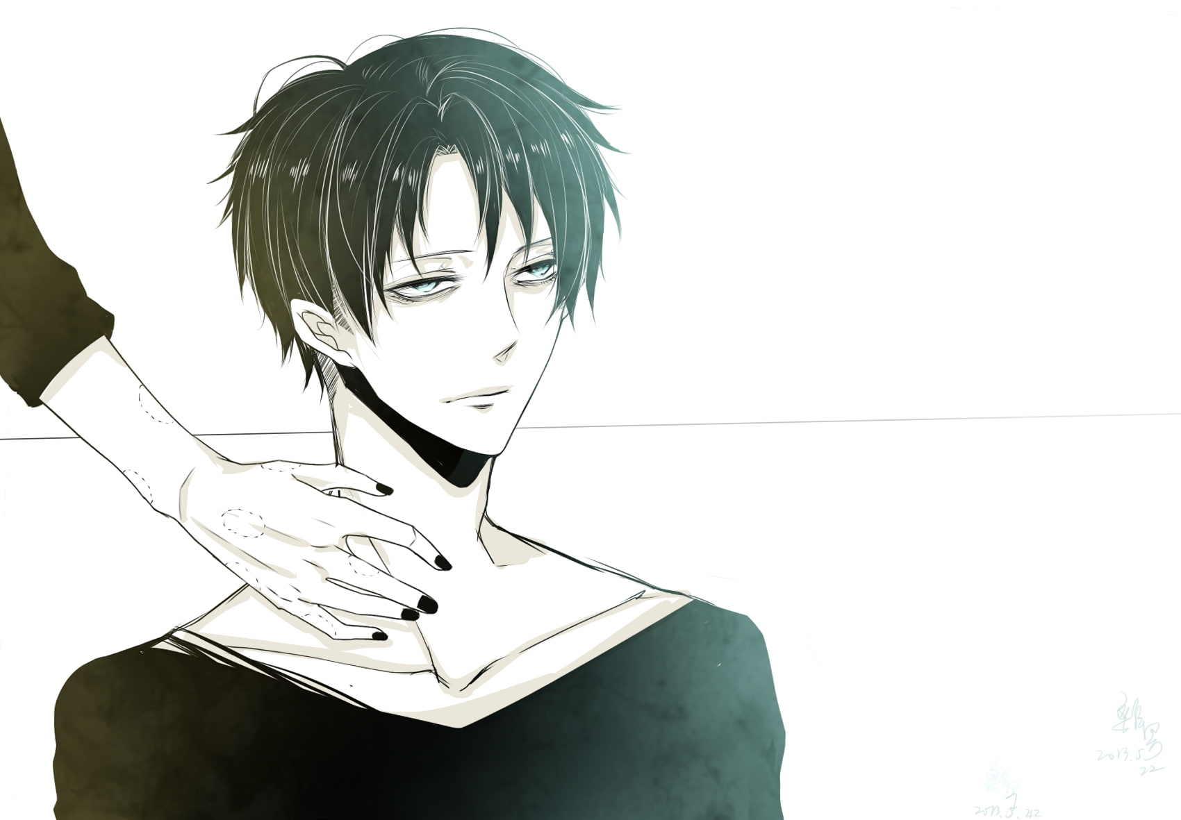 kyojin, 720P, rivaille, shingeki, HD Wallpaper