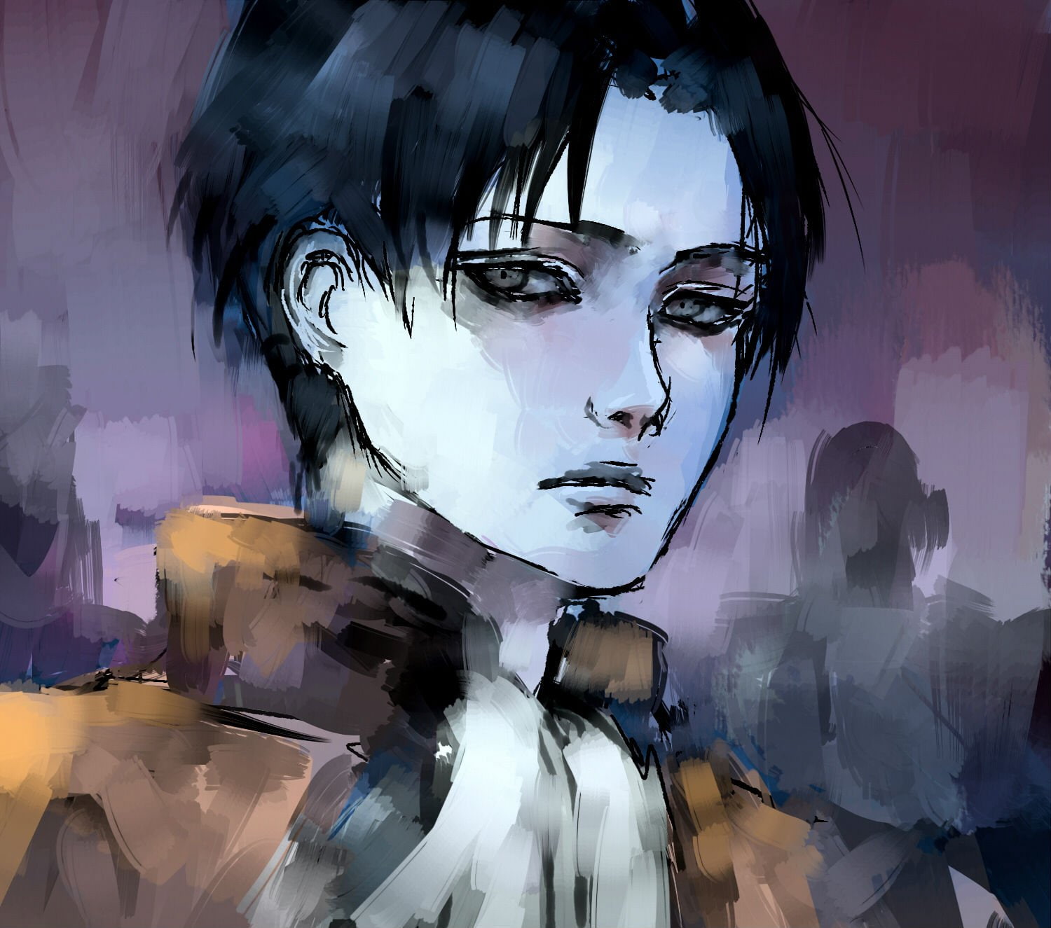 720P, kyojin, shingeki, rivaille, HD Wallpaper