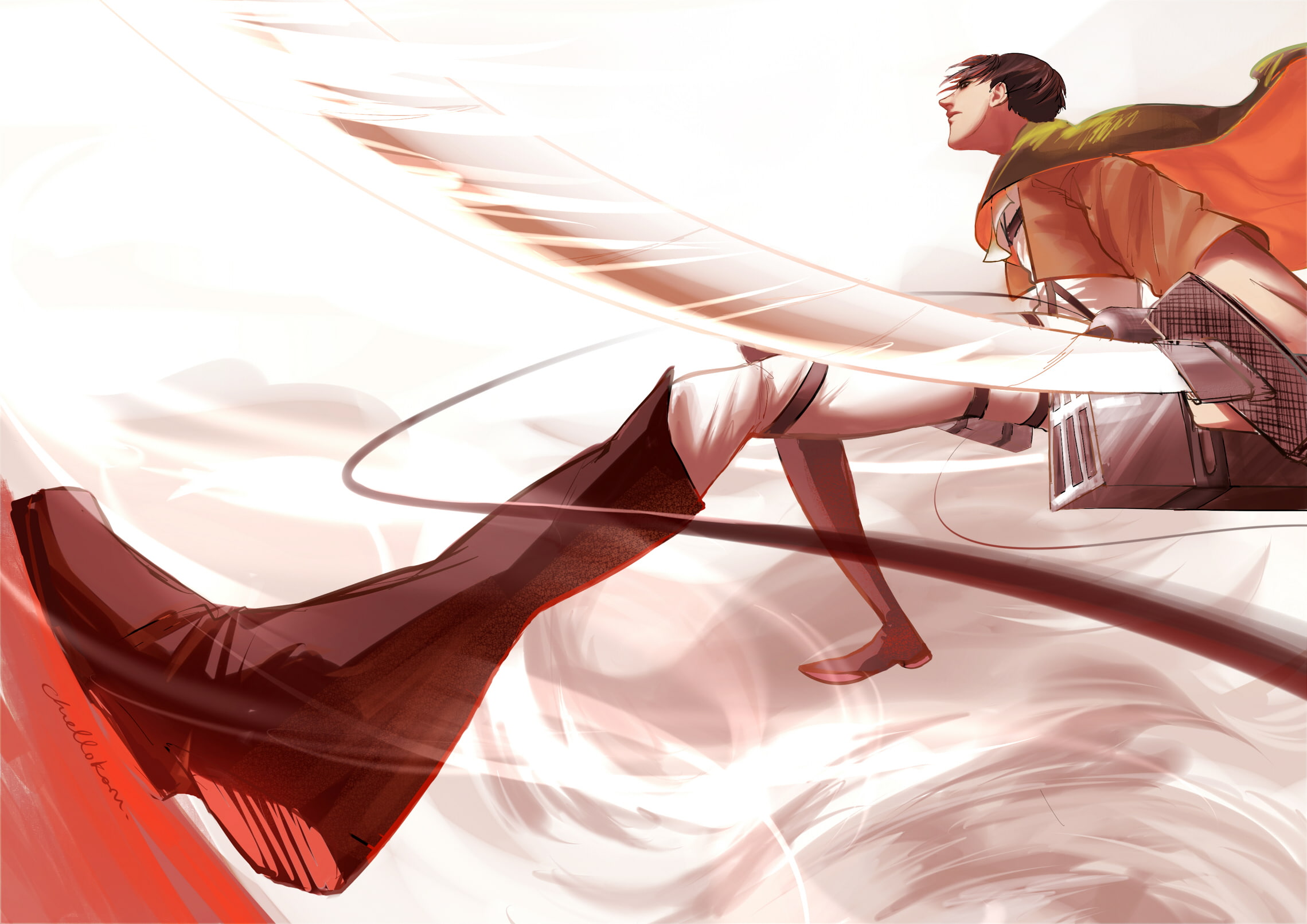 kyojin, shingeki, 1080P, rivaille, HD Wallpaper