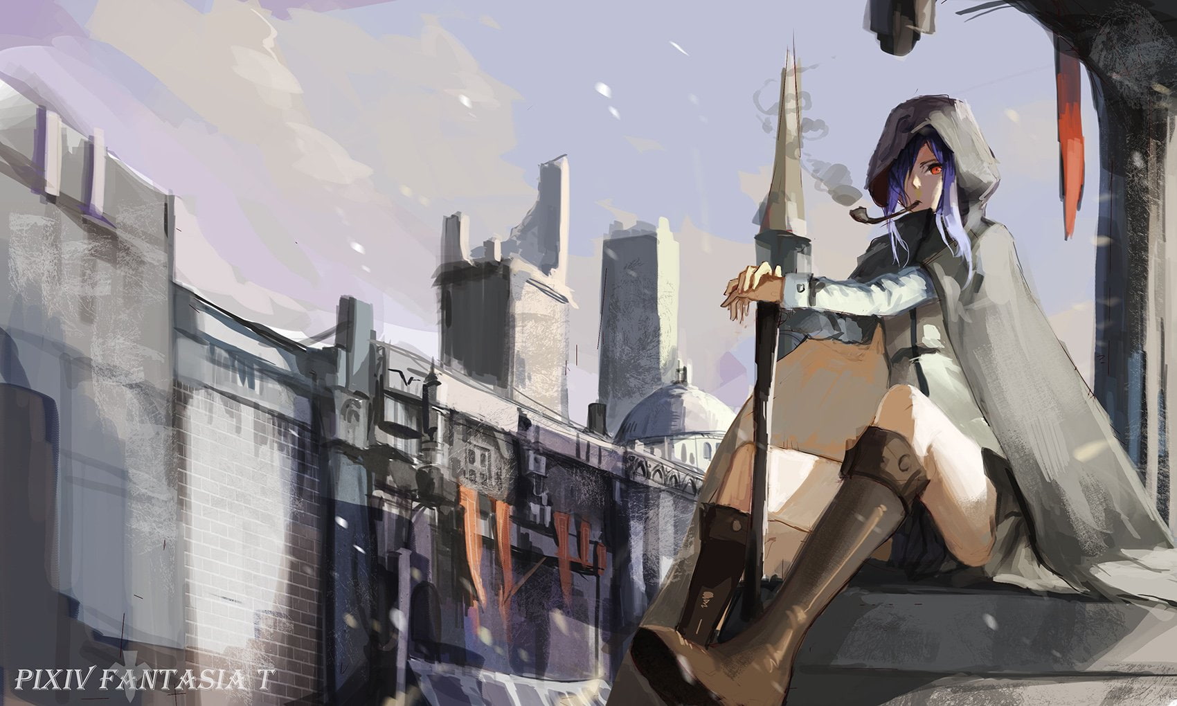 Pixiv Fantasia T, 720P, Anime, HD Wallpaper