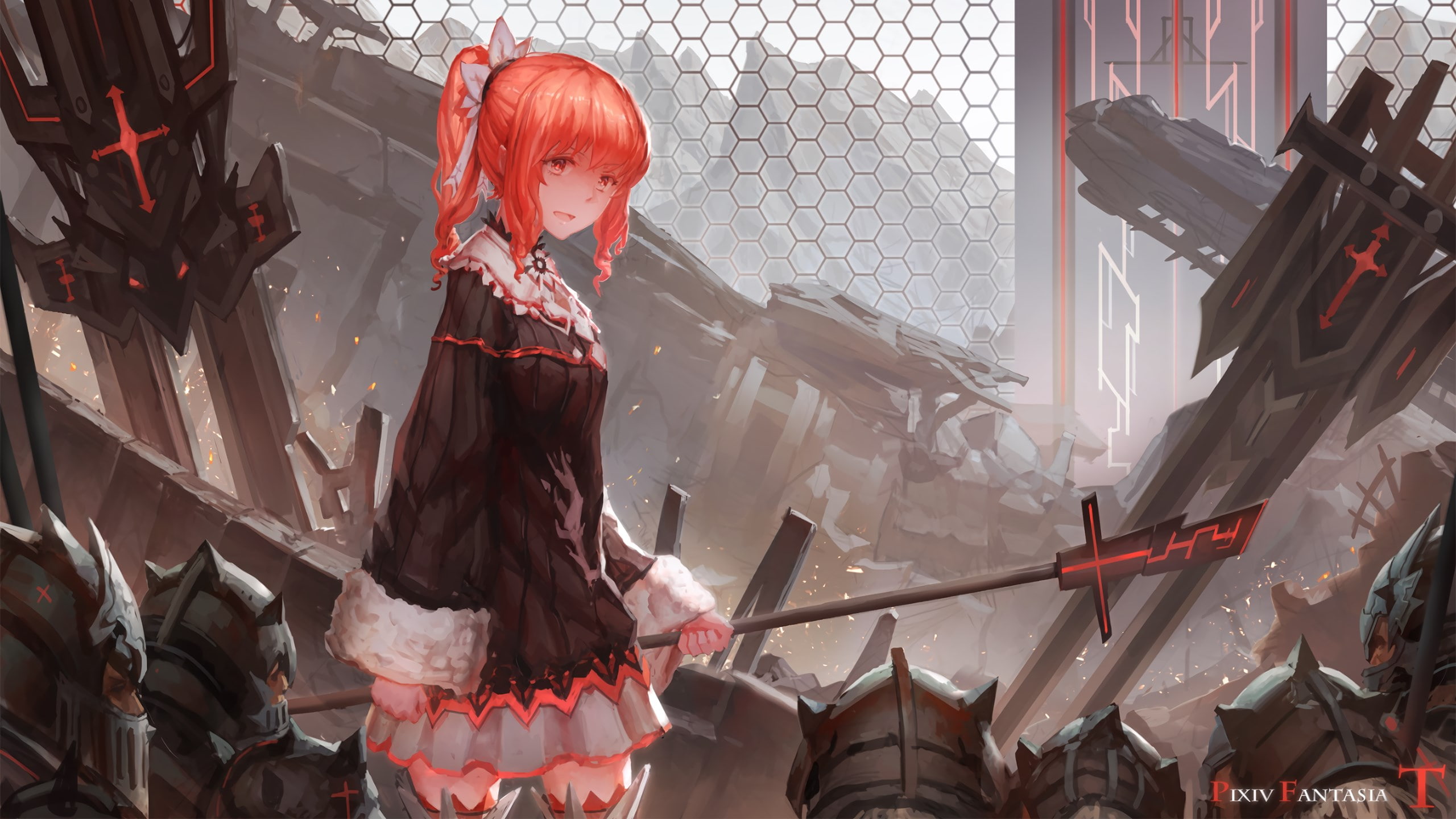 pixiv fantasia t, 2K, HD Wallpaper