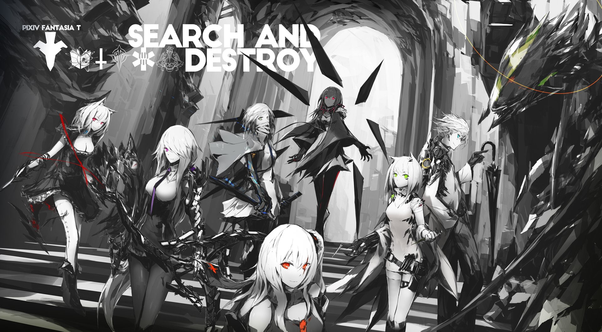 Pixiv Fantasia T, 1080P, Anime, HD Wallpaper