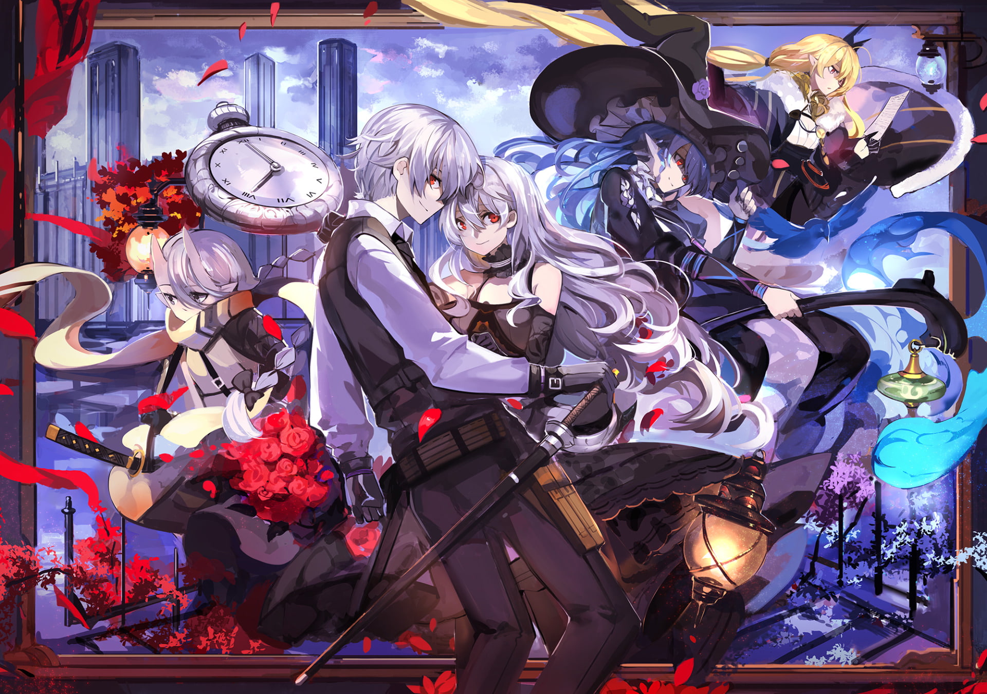 1080P, Pixiv Fantasia T, Anime, HD Wallpaper