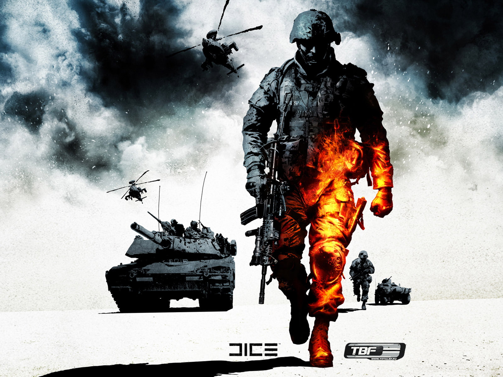 720P, battlefield, bad, company, HD Wallpaper