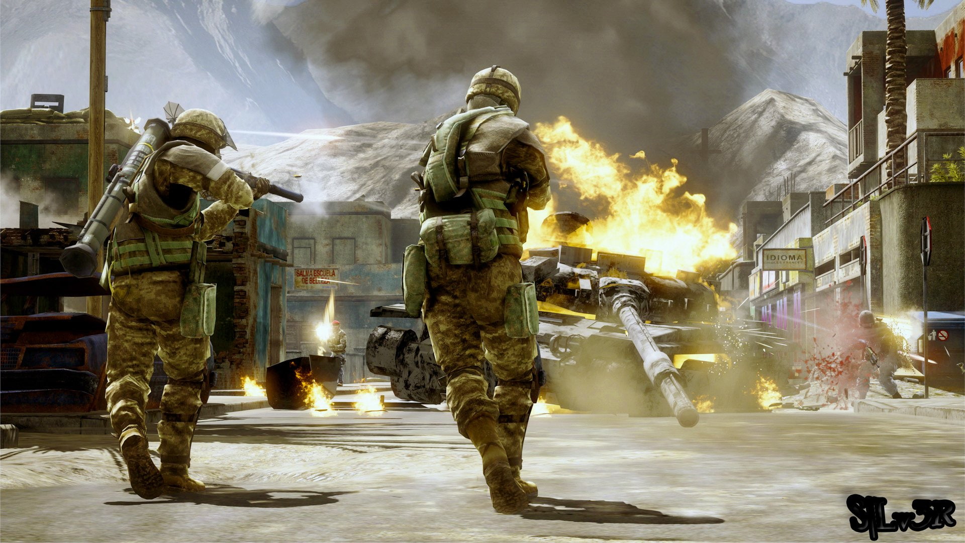 1080P, Battle, Battlefield, War, Soldier, Bad Company, Game, Battlefield: Bad Company 2, HD Wallpaper