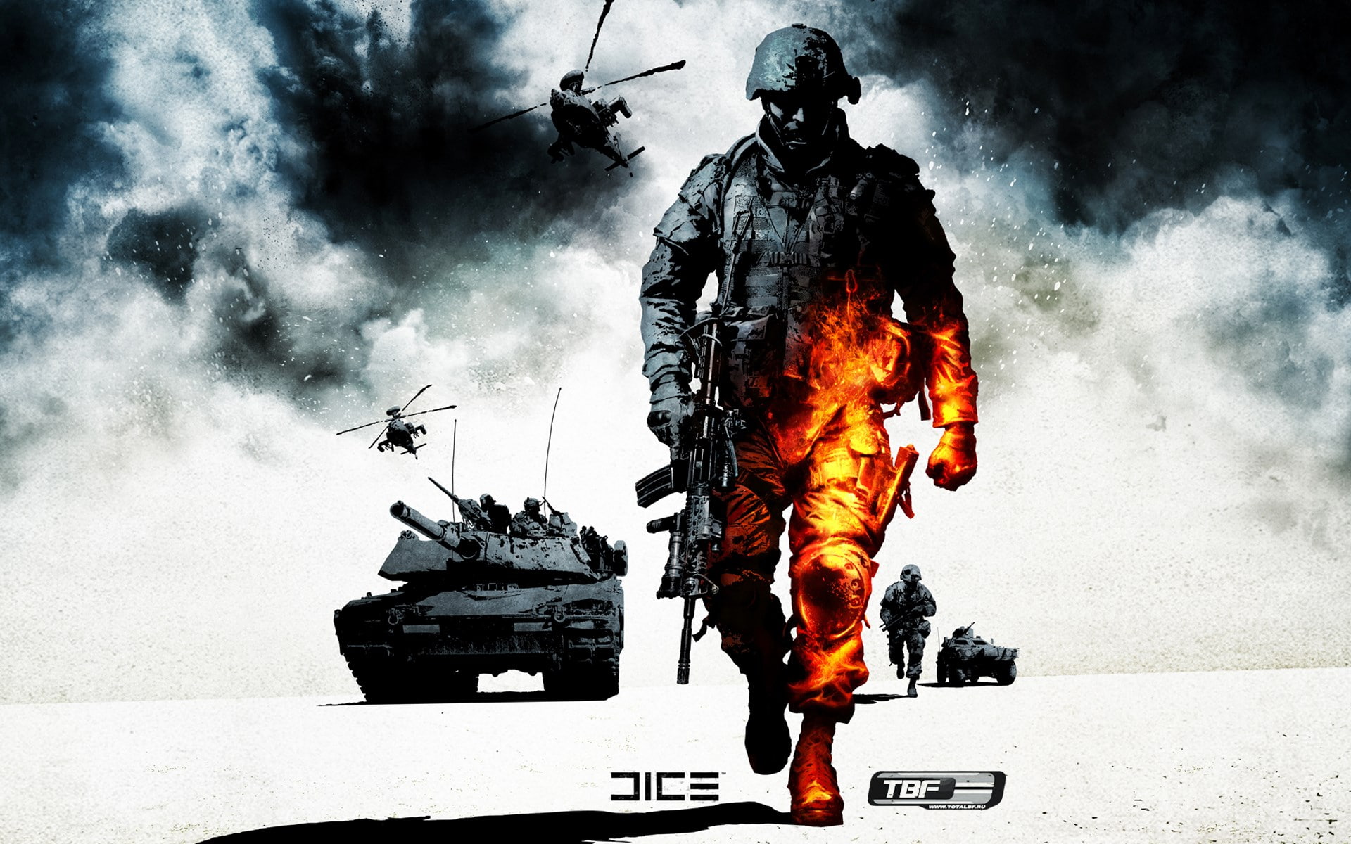 1080P, Battlefield: Bad Company 2, HD Wallpaper