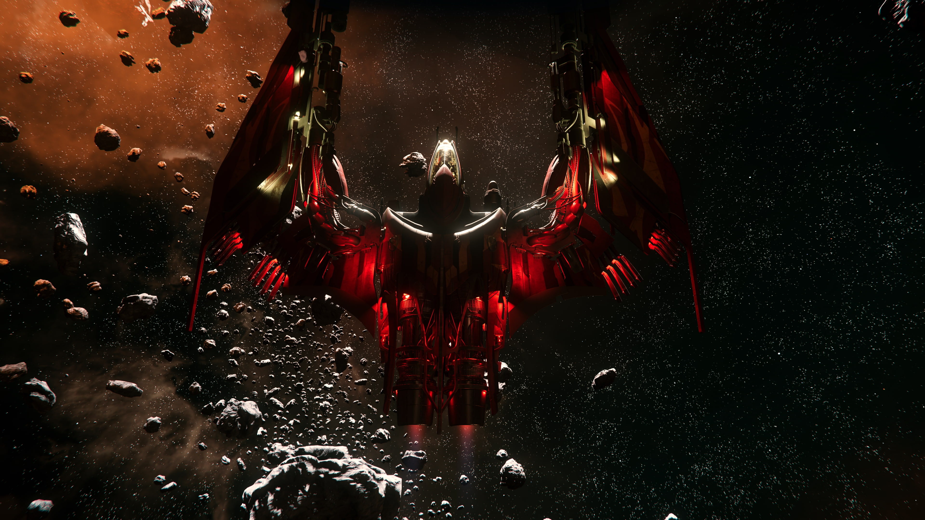 Space, Glaive (Star Citizen), Video Game, Star Citizen, 4K, HD Wallpaper