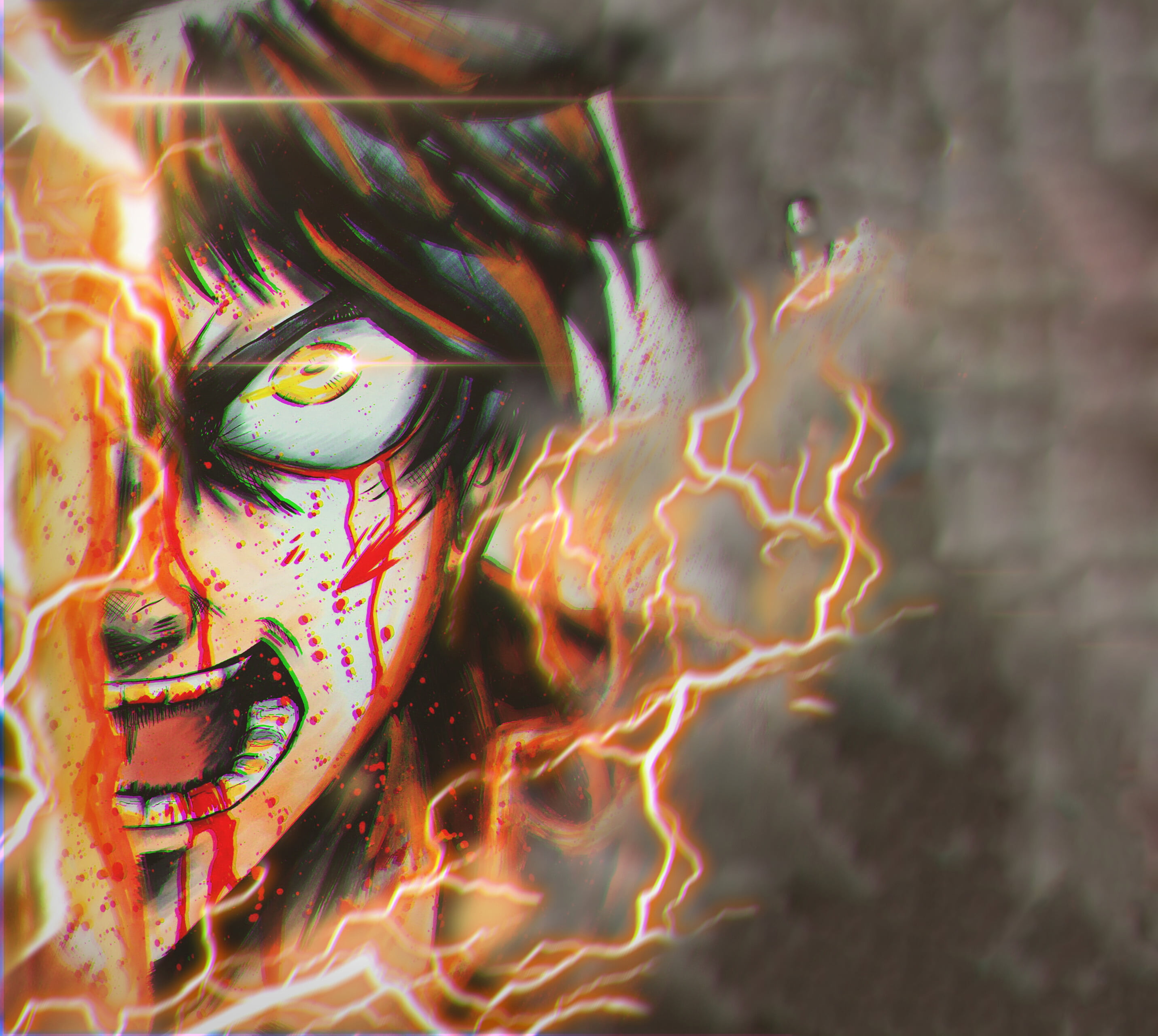 Attack On Titan, Anime, Eren Yeager, 2K, HD Wallpaper