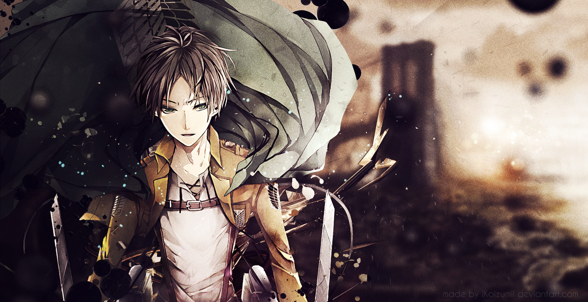 1080P, Eren Yeager, Anime, Attack On Titan, HD Wallpaper