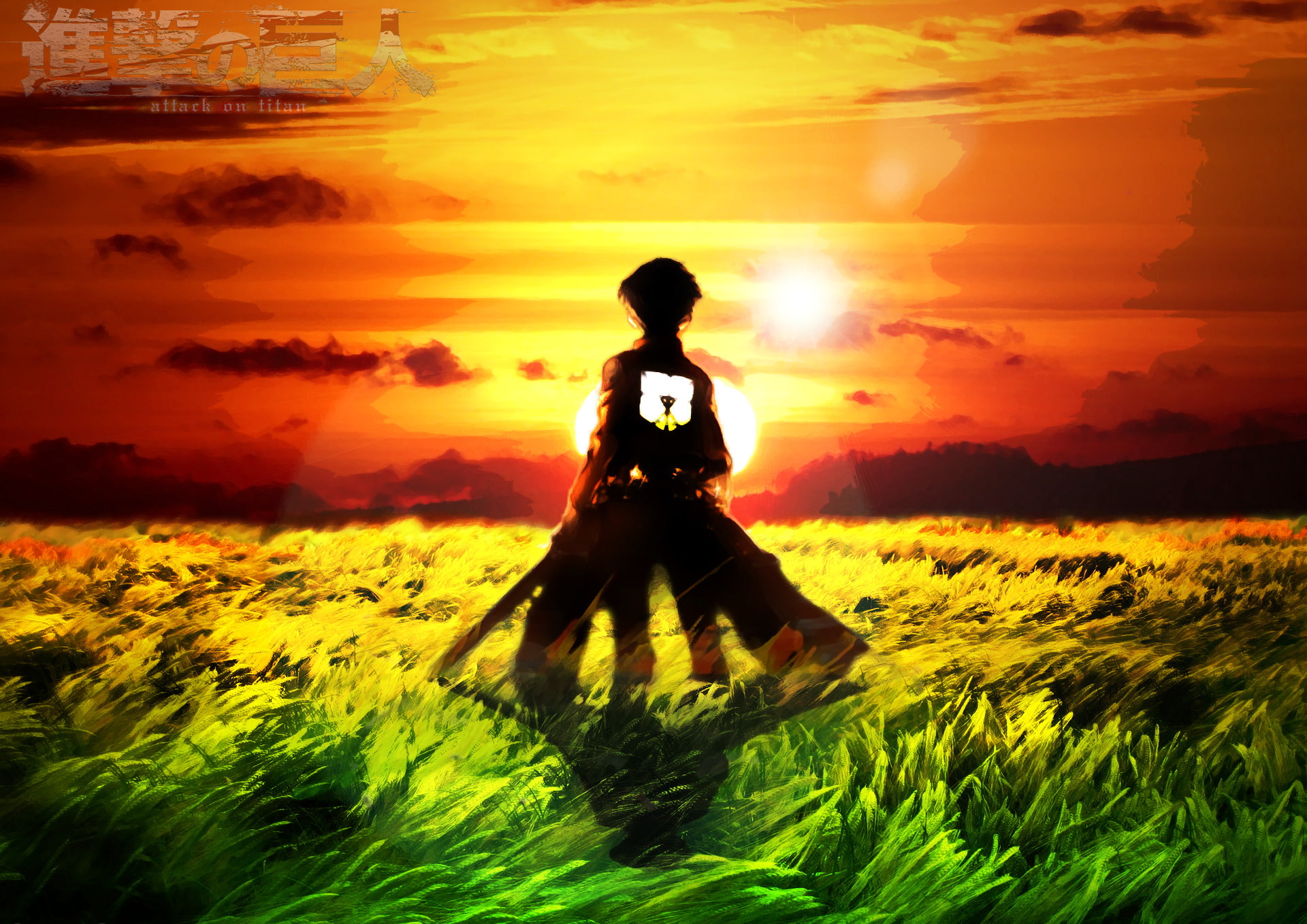 Anime, 1080P, Eren Yeager, Attack On Titan, HD Wallpaper