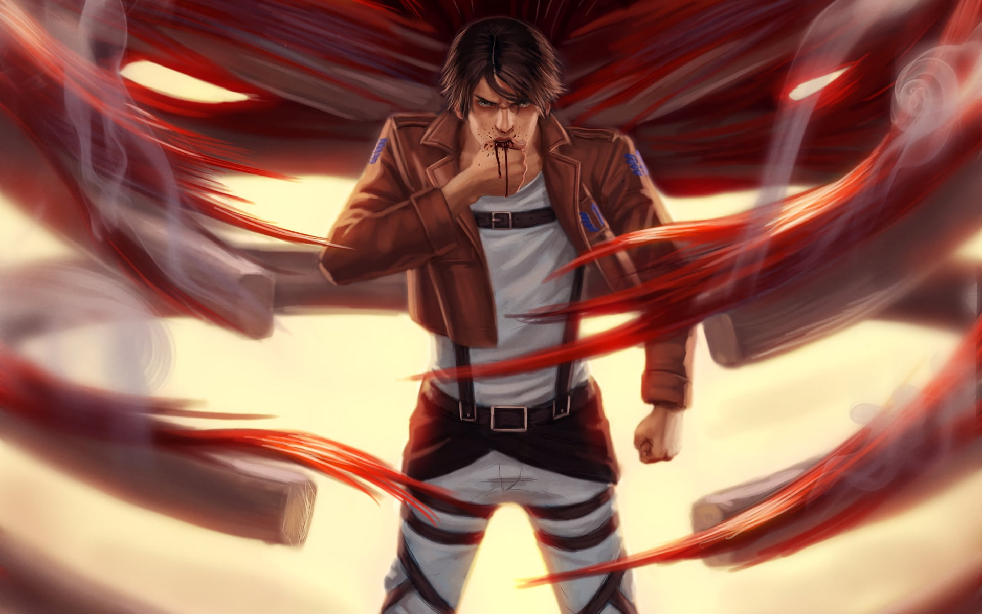 Shingeki No Kyojin, Anime, Attack On Titan, Eren Yeager, 1080P, HD Wallpaper