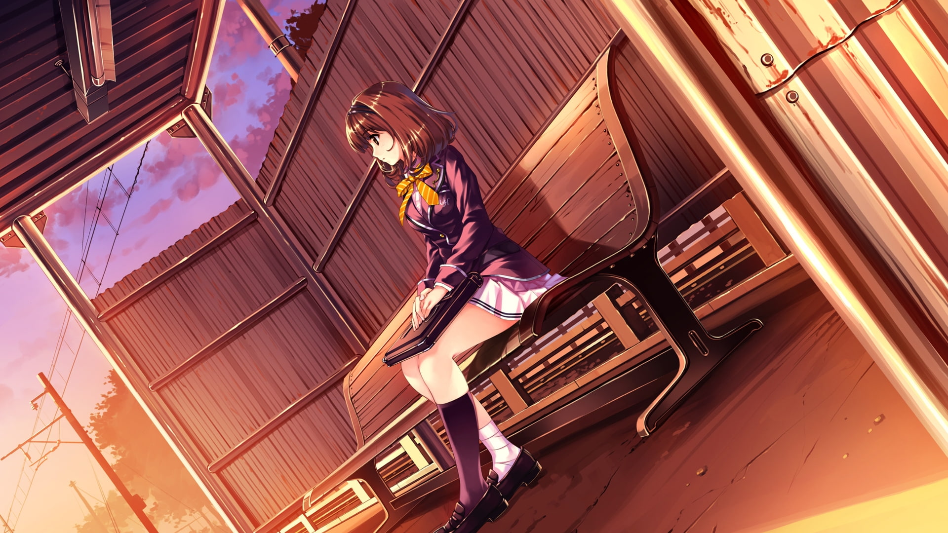 misaki, sasaki, wo, hd, girls, x, mirai, 1080P, Video Games, game, anime, kaori, game cg, ushinawareta, motomete, d, kurehito, video, games, cg, abstract, HD Wallpaper