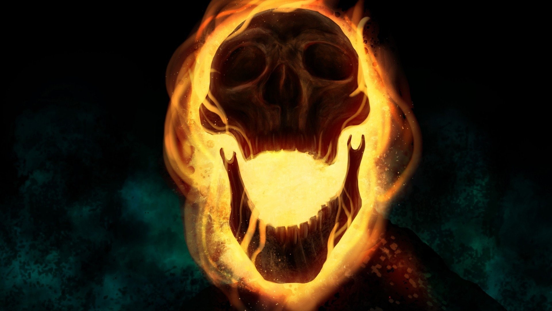 Comics, Johnny Blaze, 1080P, Ghost Rider, HD Wallpaper
