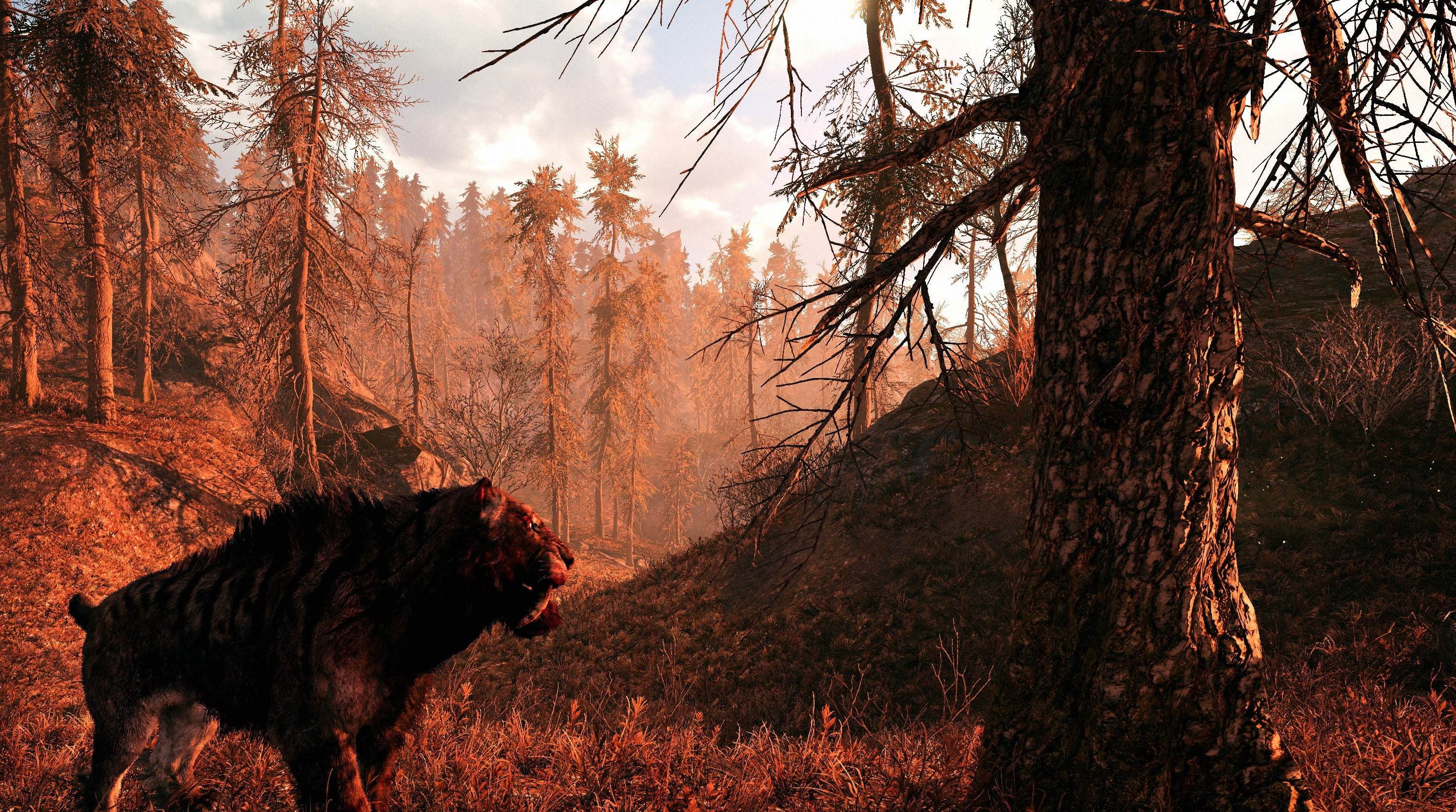 Sabertooth, 2K, Wilderness, far cry, Stone age, video games, HD Wallpaper