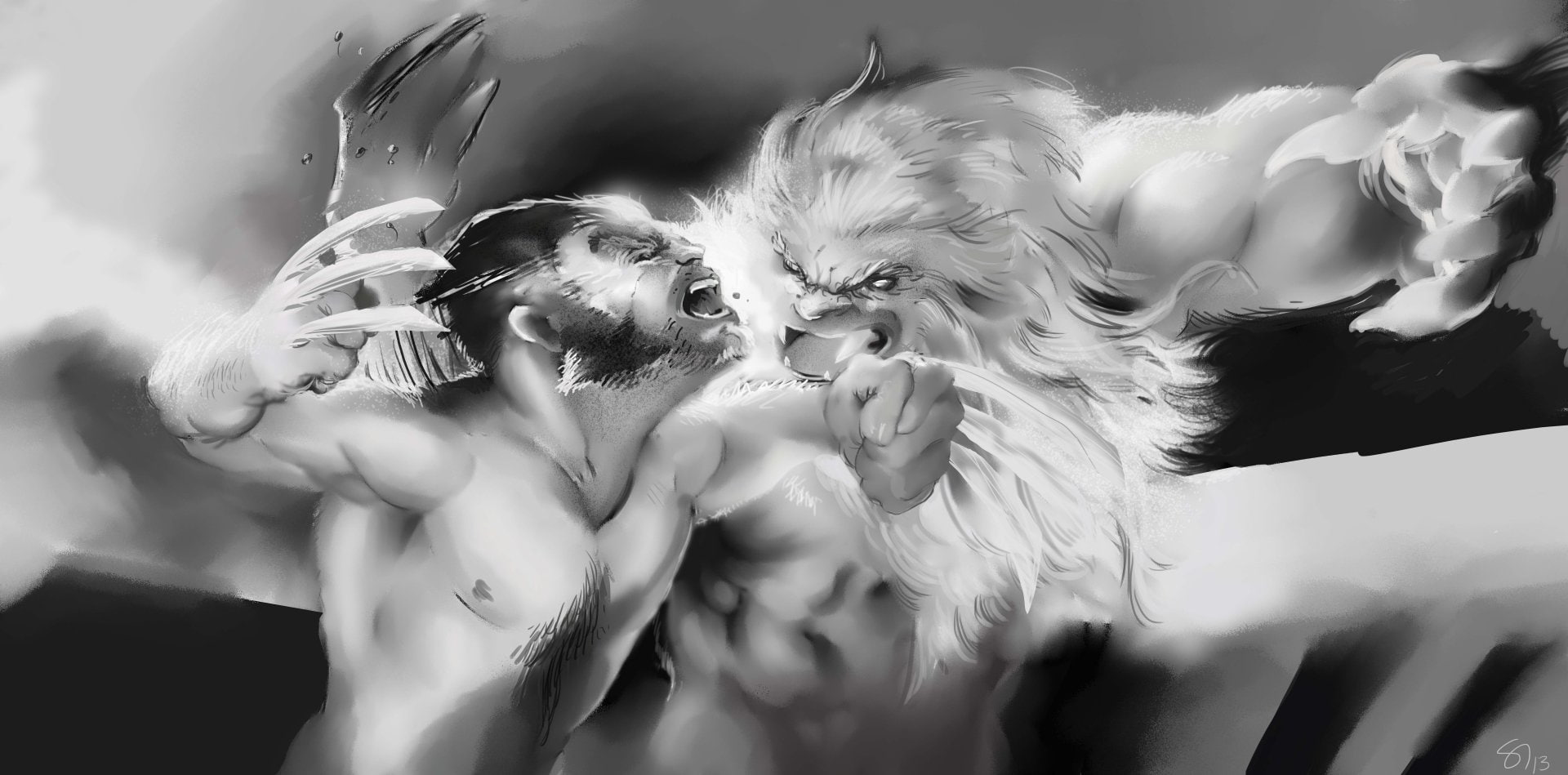 Sabertooth, Wolverine, 1080P, X-Men, HD Wallpaper