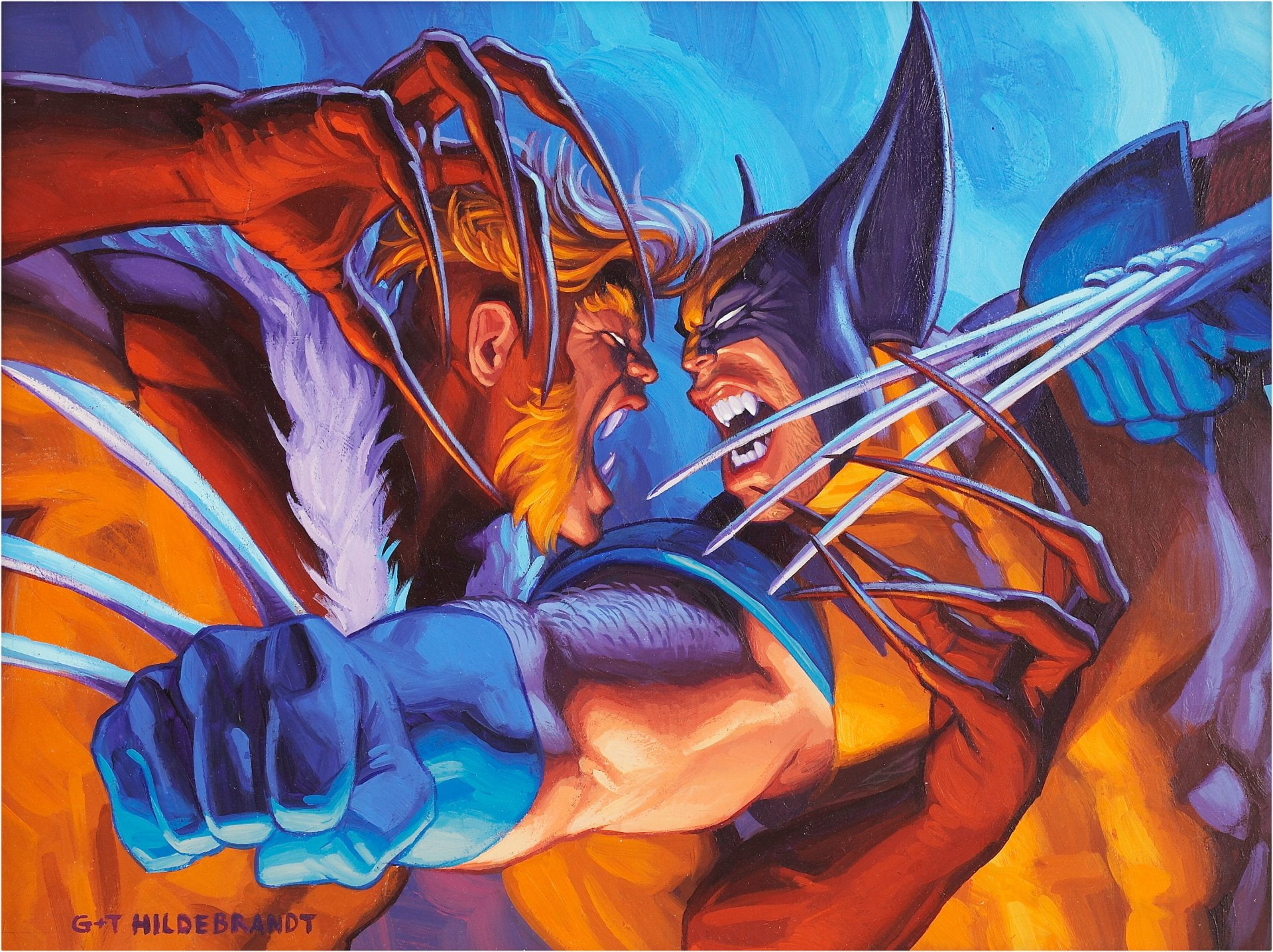 Wolverine, 1080P, X-Men, Sabertooth, HD Wallpaper