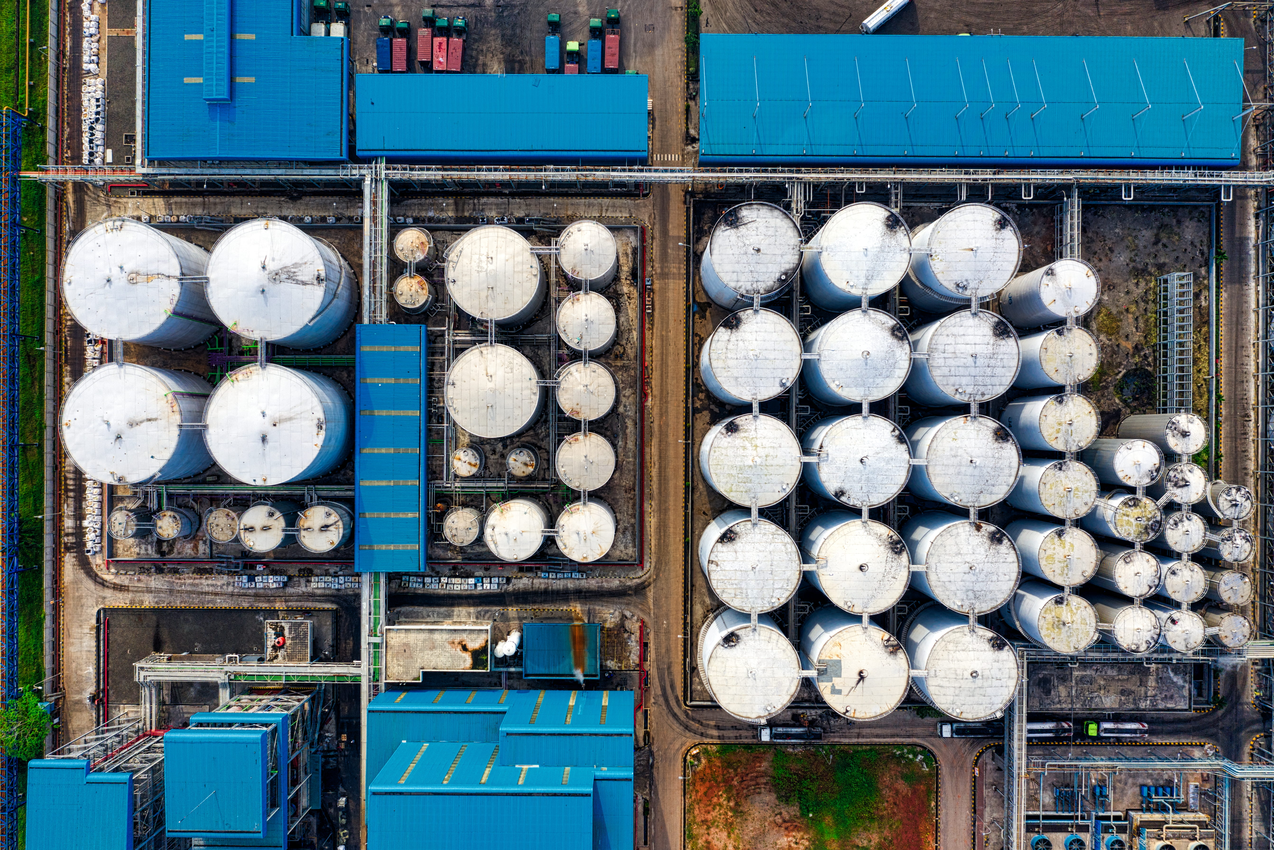 birds eye view, containers, colors, collection, directly above, no people, day, aerial view, 5K, scenery, large group of objects, environment, steel, design, HD Wallpaper