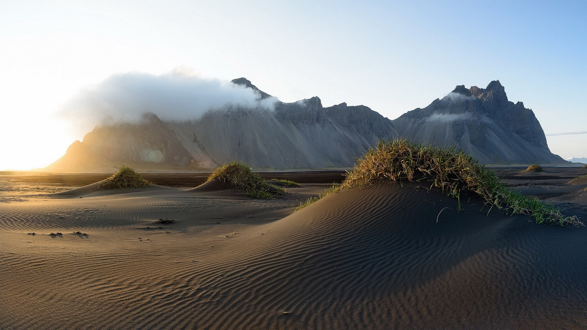 landscape, day, outdoors, land, environment, geology, mountain, no people, volcanic crater, sand, nature, beauty in nature, scenics - nature, sea, physical geography, HD Wallpaper