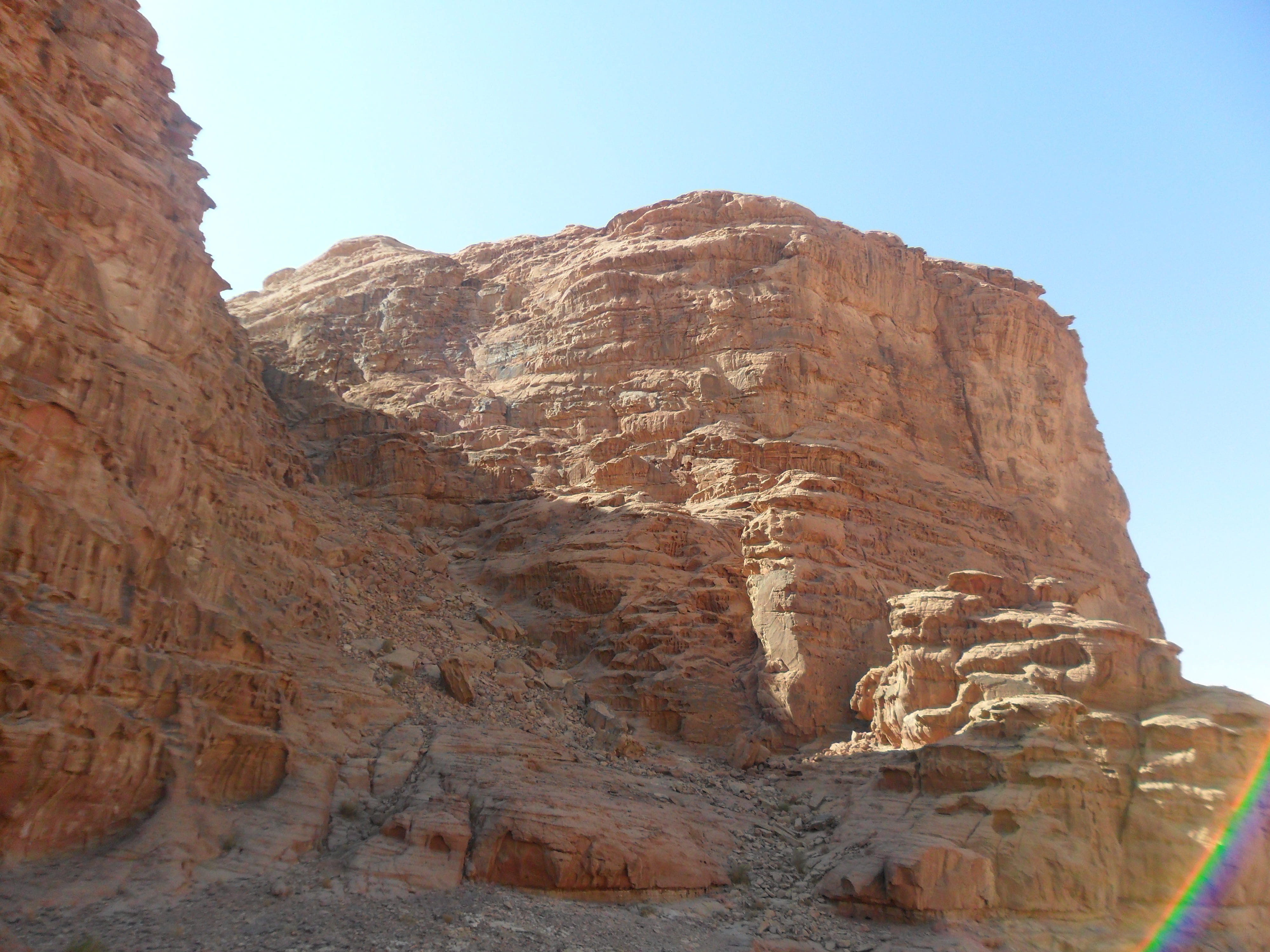 low angle view, rock - object, climate, nature, clear sky, geology, solid, wadi rum, day, sky, eroded, no people, outdoors, desert, mountain range, rock, HD Wallpaper