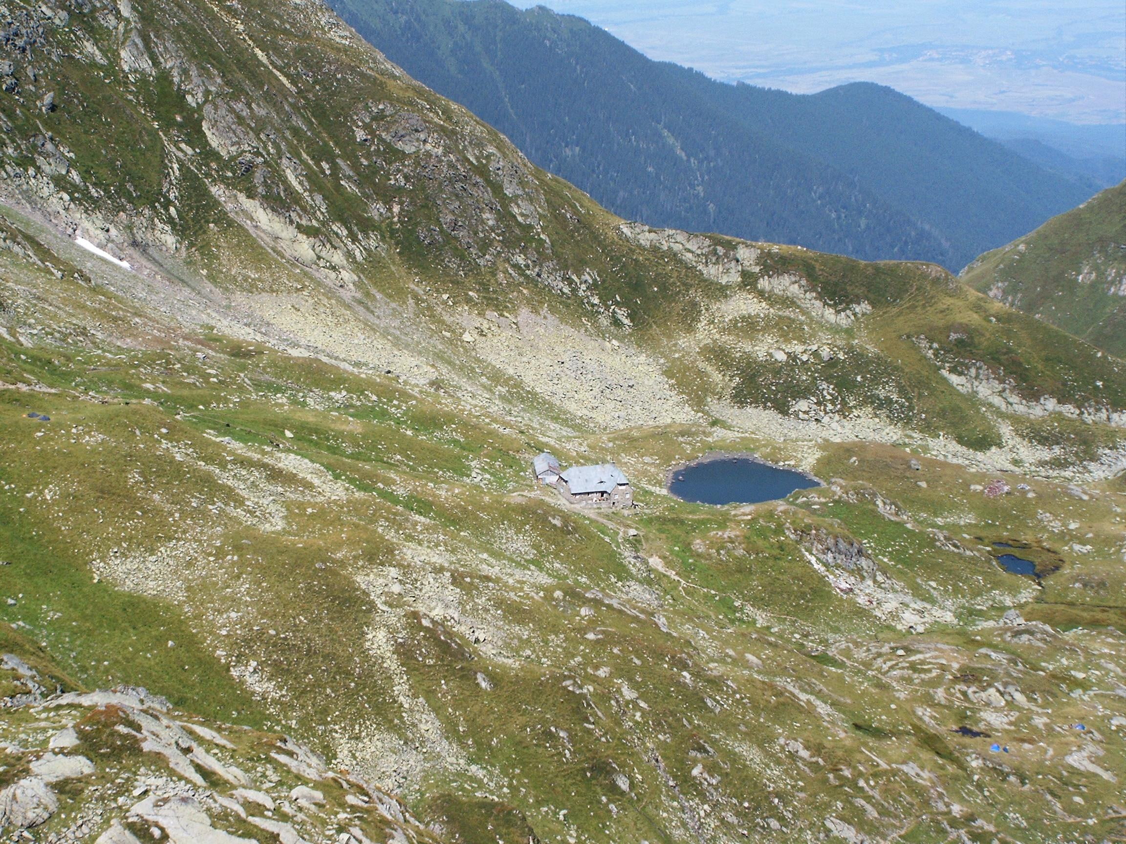 trekking, cabins, 3d and abstract, lakes, summer, mountains, 1080P, romania, HD Wallpaper