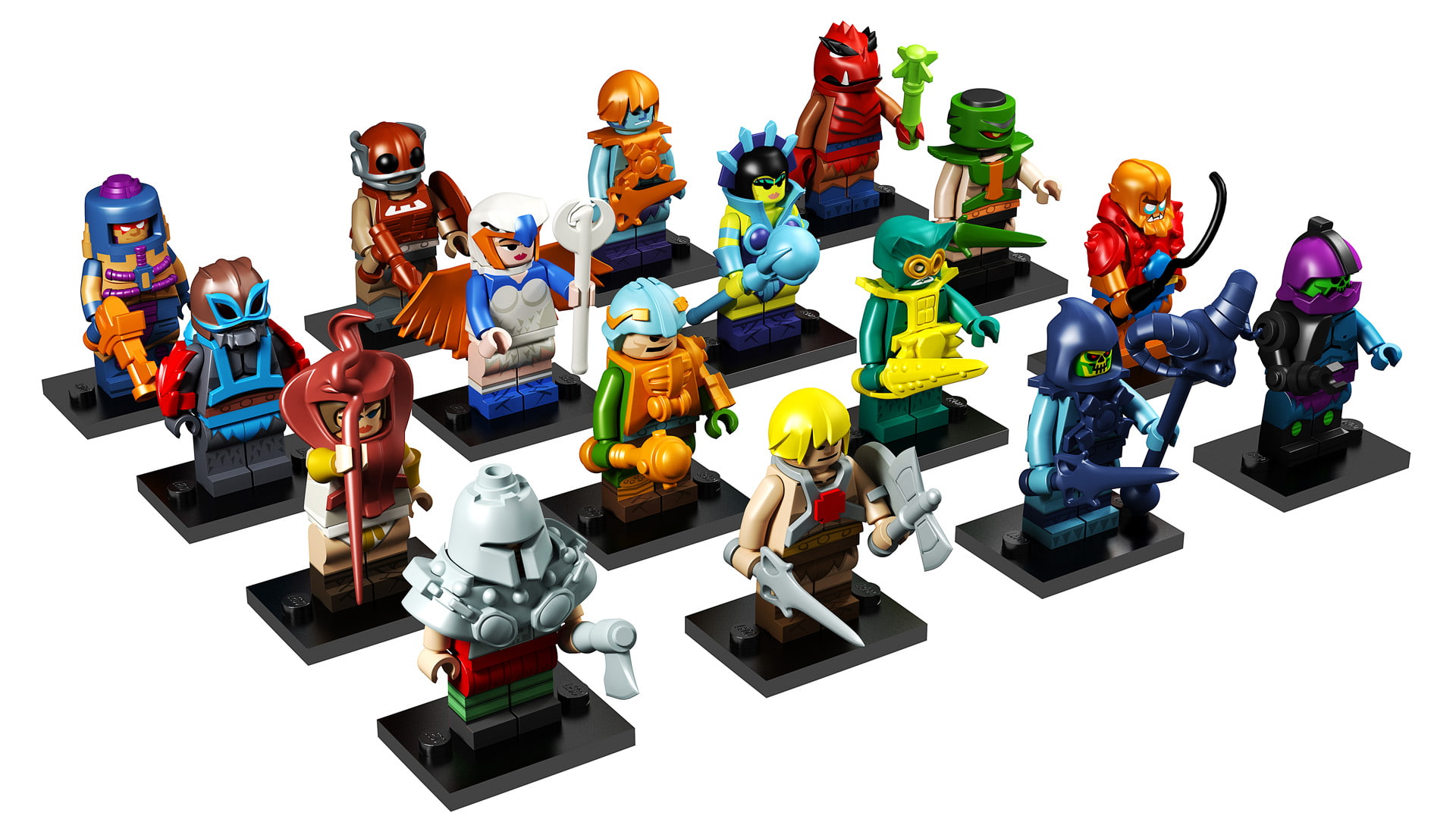 legos, masters, toys, comics, universe, lego, toy, he man, 1080P, HD Wallpaper
