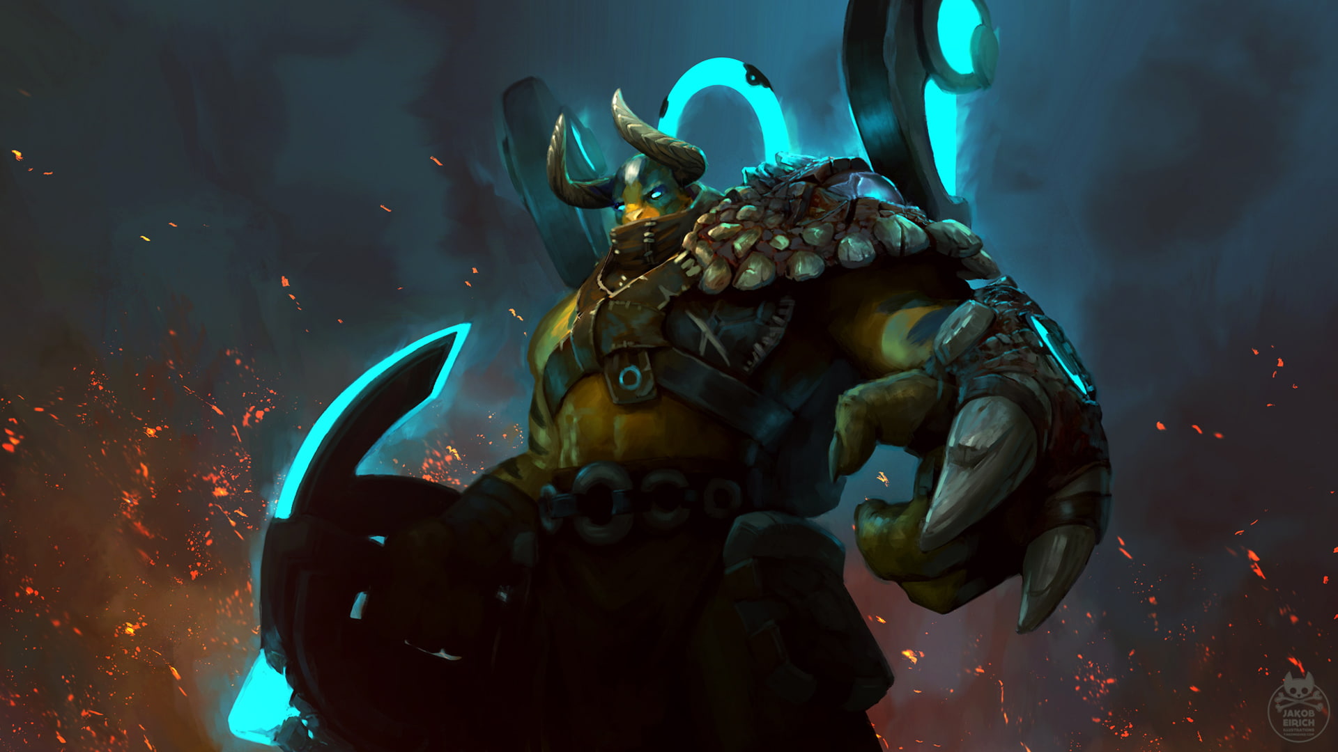  1080P, screenshot, titan, elder, hd, gambar, dota, HD Wallpaper