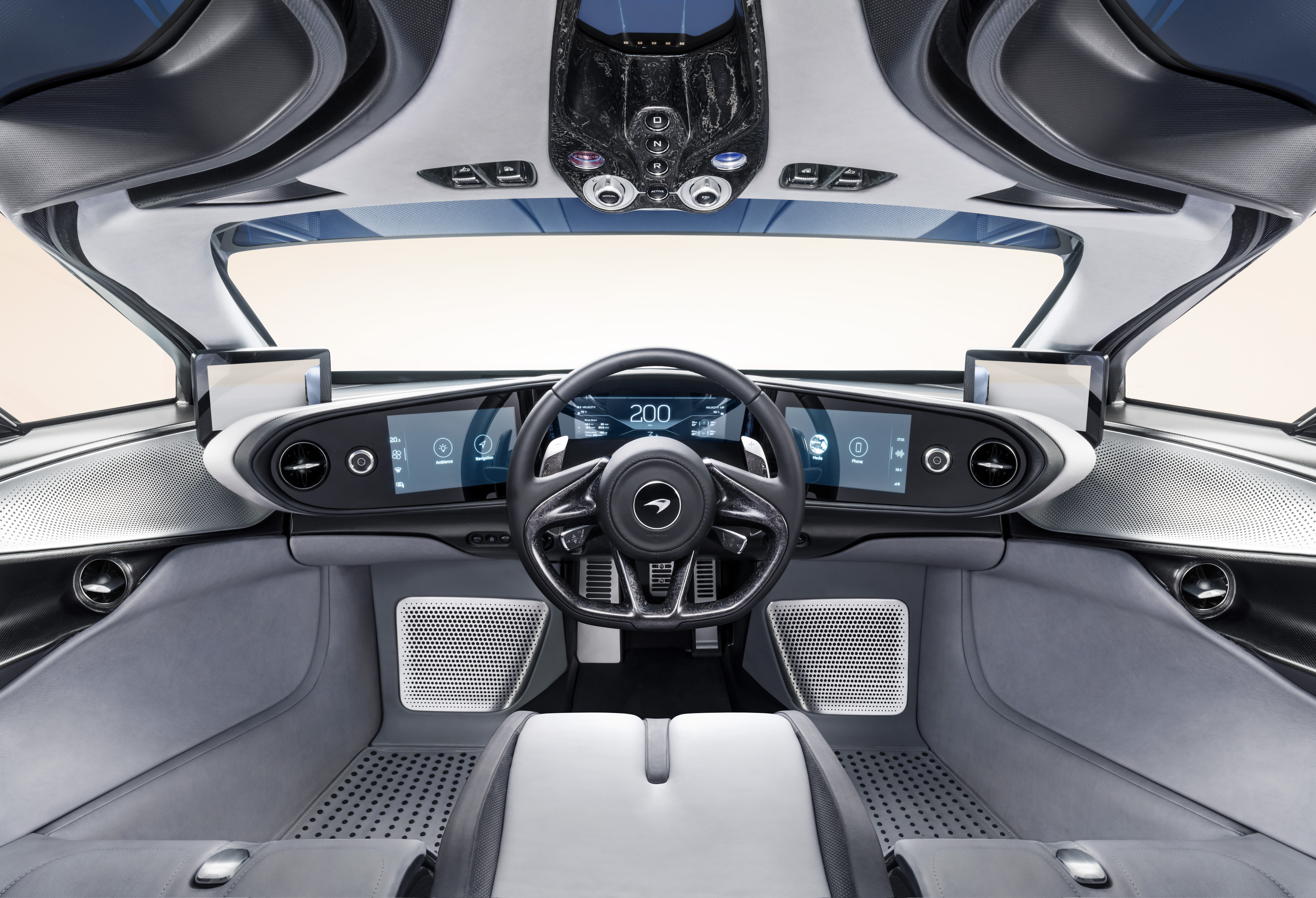 4K, 8K, Interior, 8K, McLaren Speedtail, HD Wallpaper
