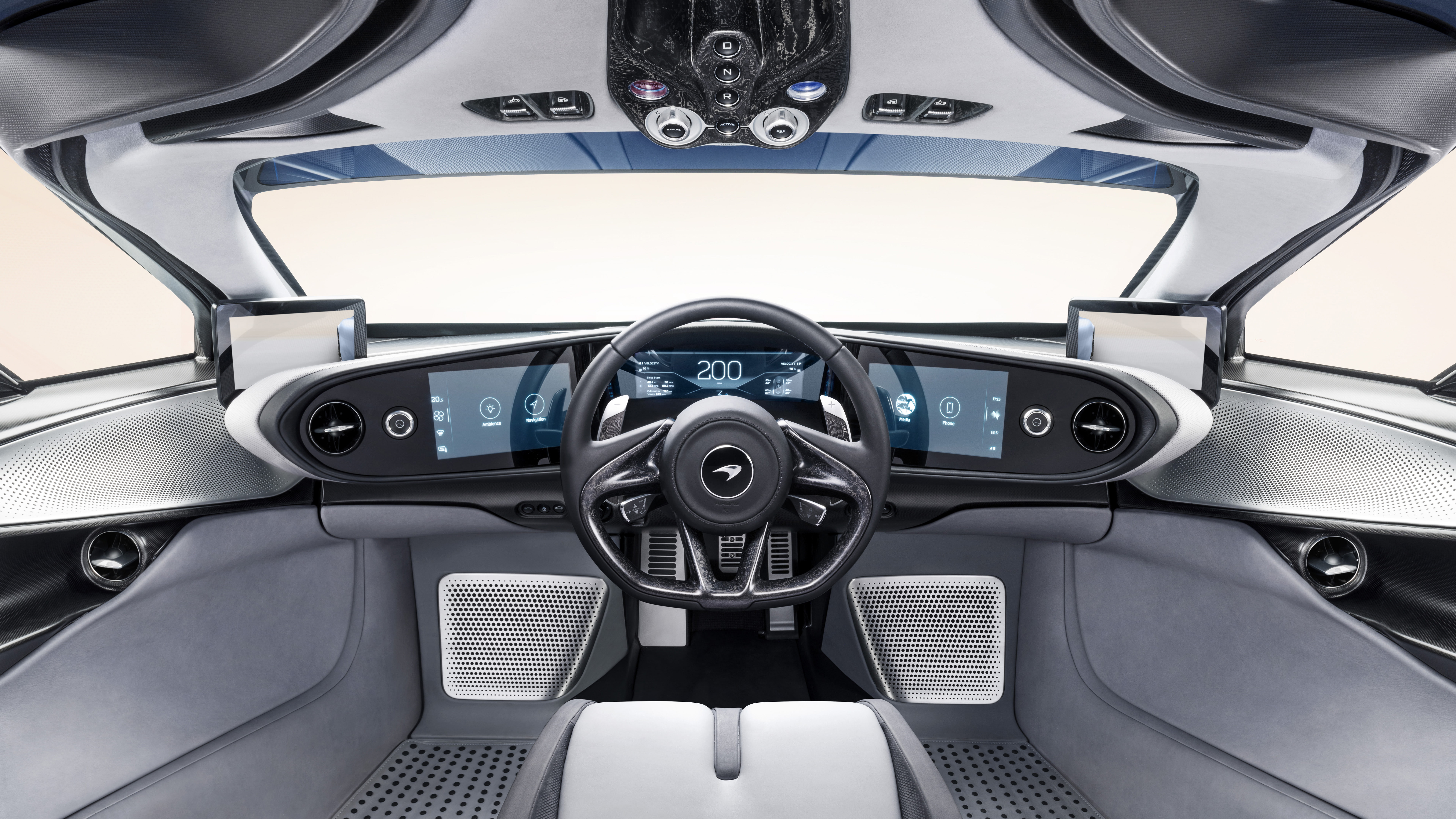 8K, 2019, Speedtail, Interior, Mclaren, HD Wallpaper