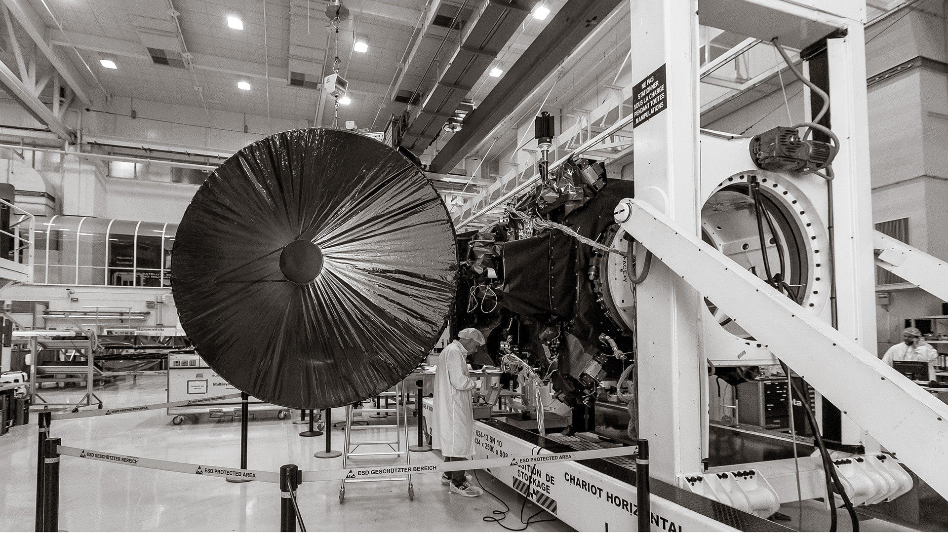 roscosmos, ESA, monochrome, Satellite, 1080P, ExoMars, HD Wallpaper