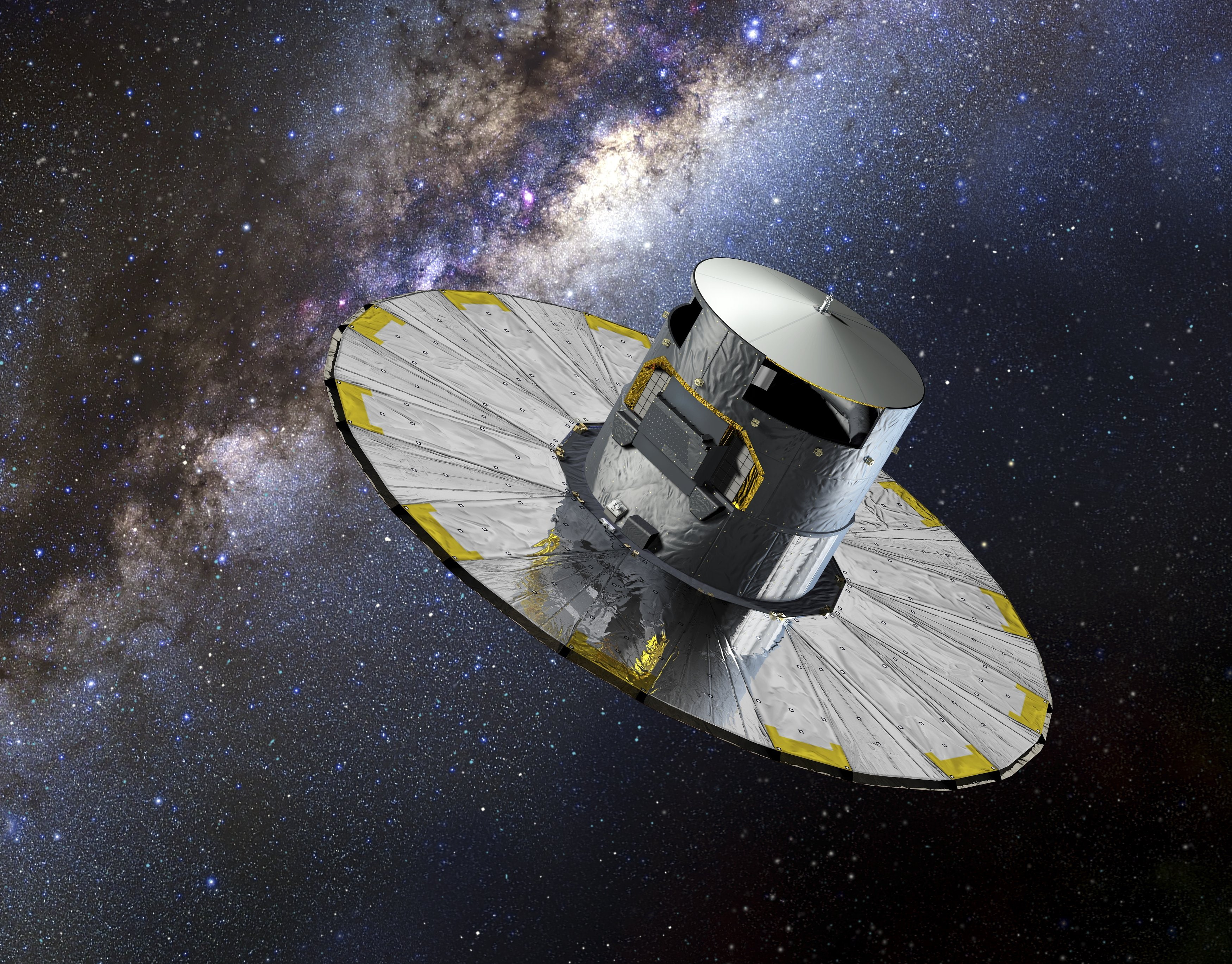europe, artist, space, impression, gaia, esa, 2K, HD Wallpaper