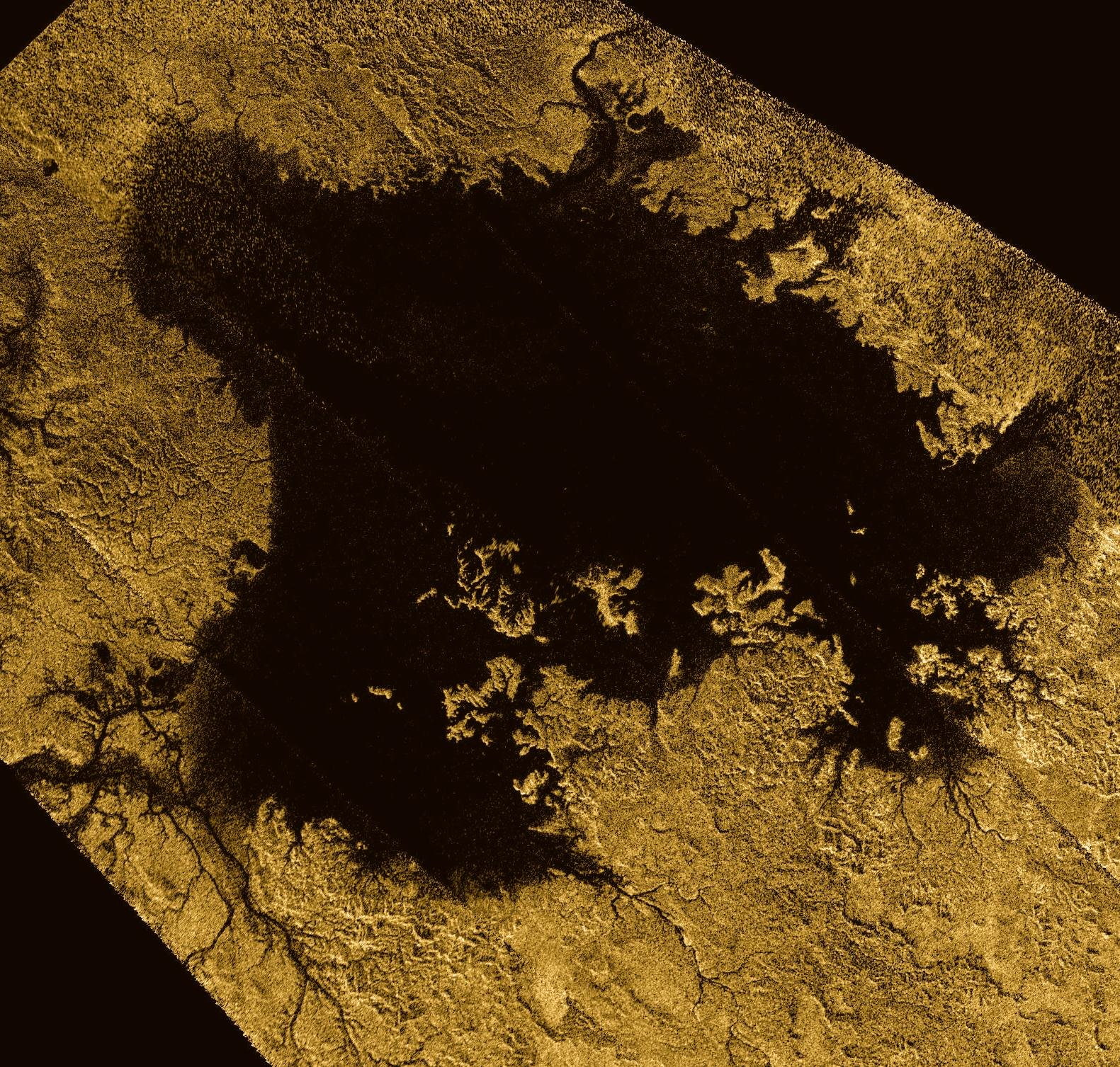 ligeia, mare, 720P, esa, space, europe, HD Wallpaper