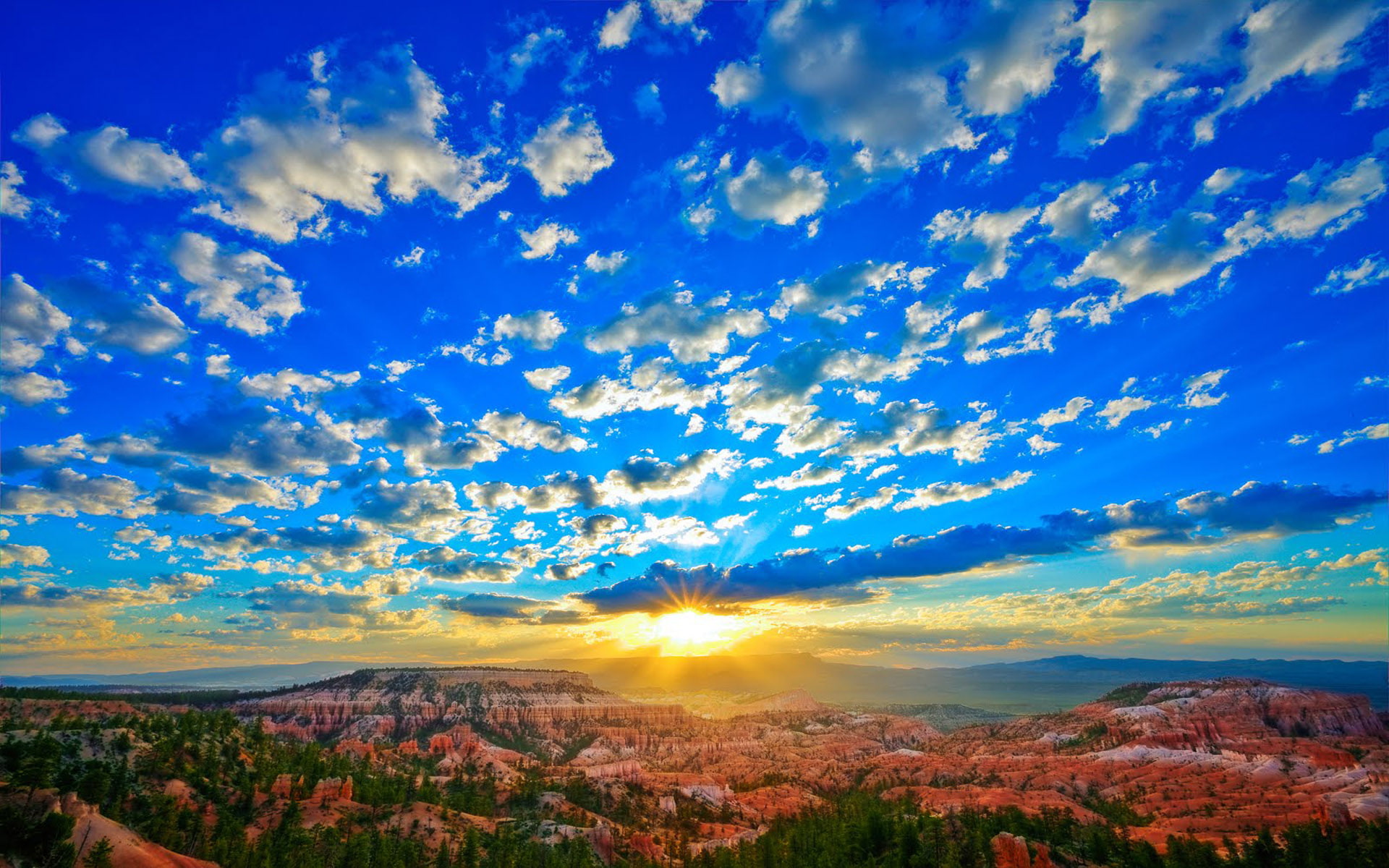 dzhonchevi, white, desktop, cyno, sky, ray, canyon, bryce, 1080P, clouds, sunrise, HD Wallpaper