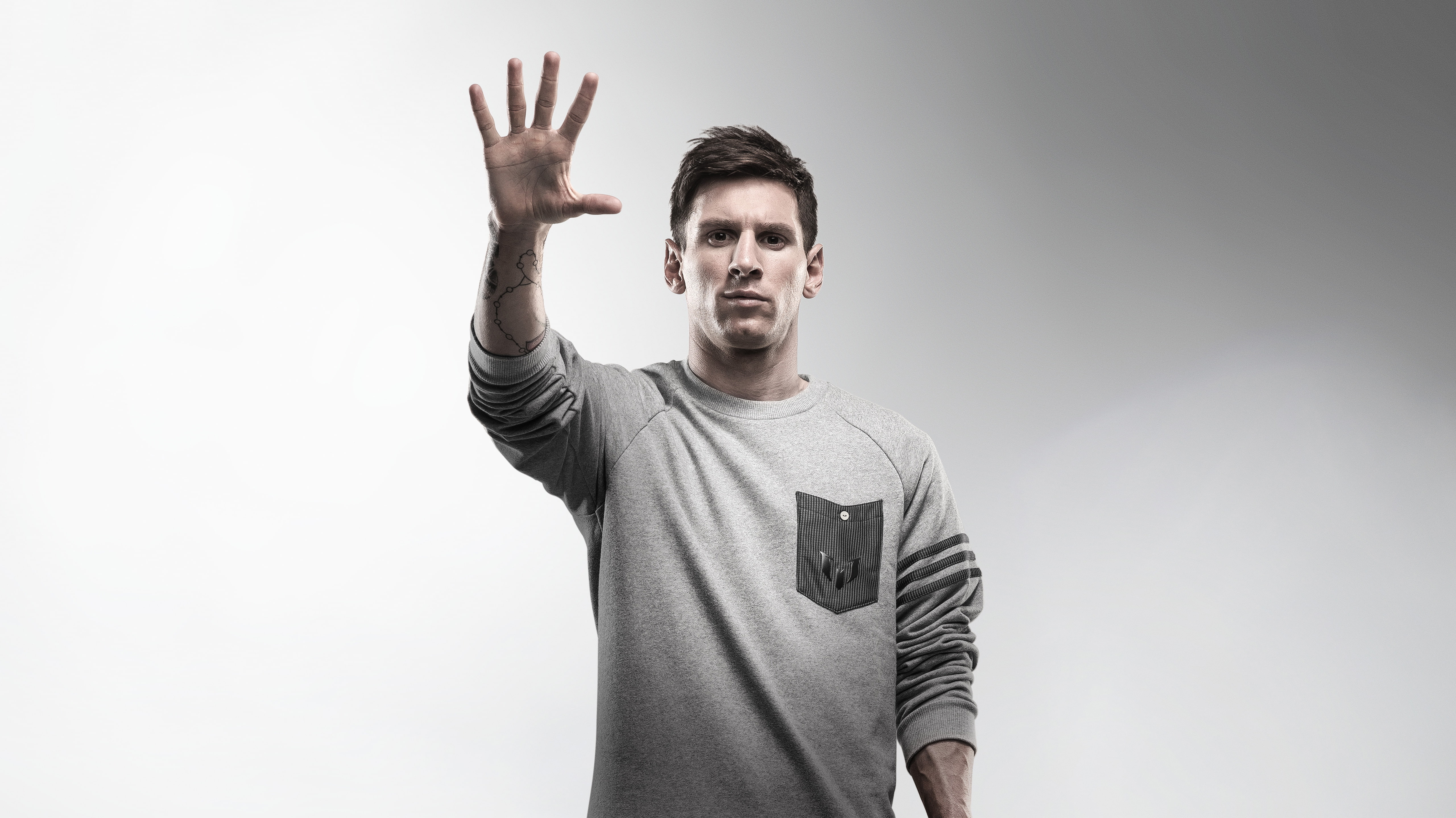 Spanish club, 5K, Football player, Argentina, 5K, Barcelona, Lionel Messi, Soccer, HD Wallpaper
