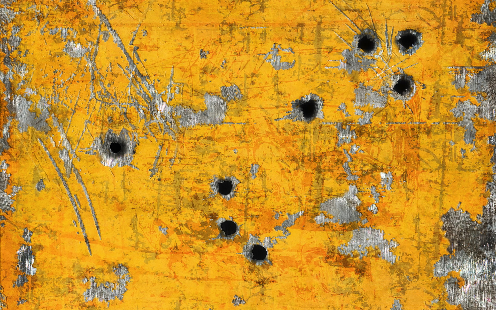 holes, rough, backdrop, plate, rust, architecture, material, messy, orange color, scratched, dirty, full frame, textured Effect, surface Level, macro, iron - Metal, HD Wallpaper