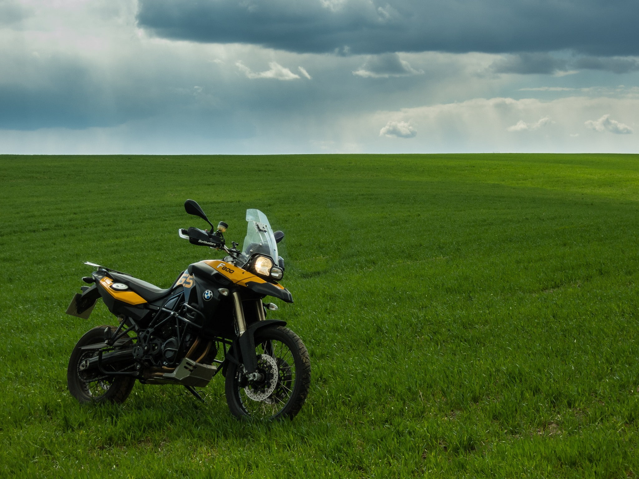 1080P, nature, BMW F800GS, motorcycle, HD Wallpaper