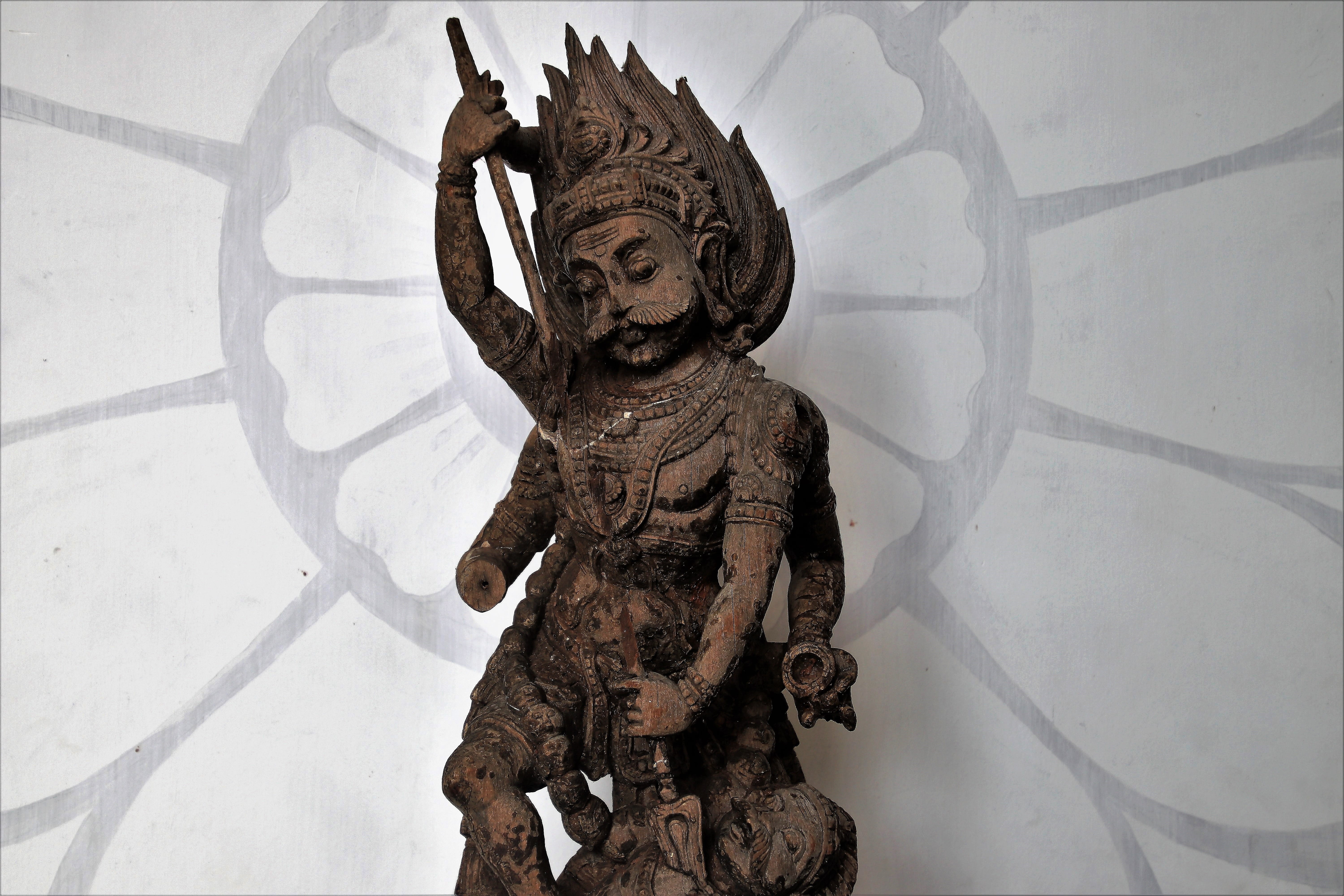 built structure, wall - building feature, travel, place of worship, craft, outdoors, monument, the statue, style, human representation, shiva, representation, HD Wallpaper