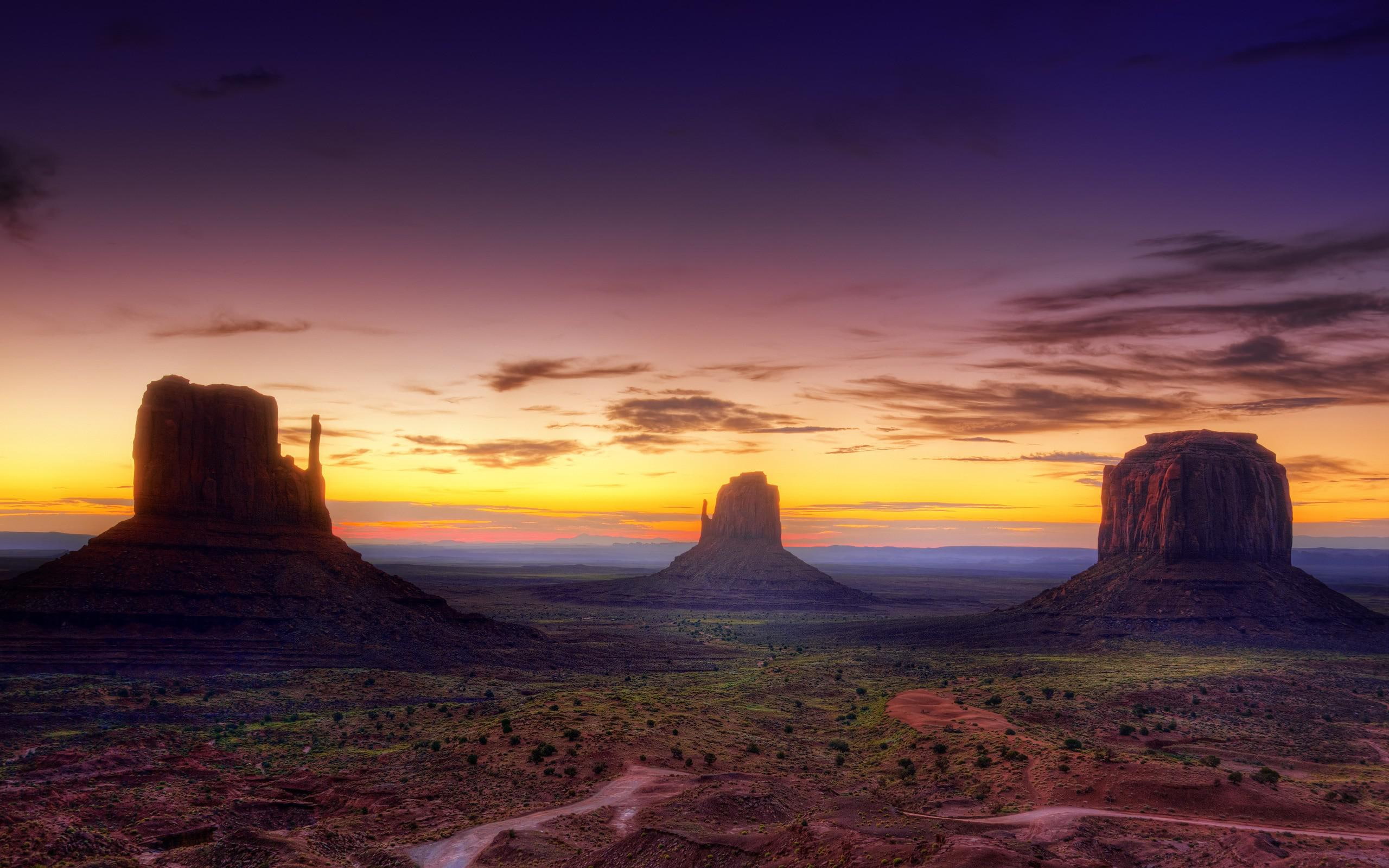 high, resolution, desert, deserts, field, 2K, HD Wallpaper