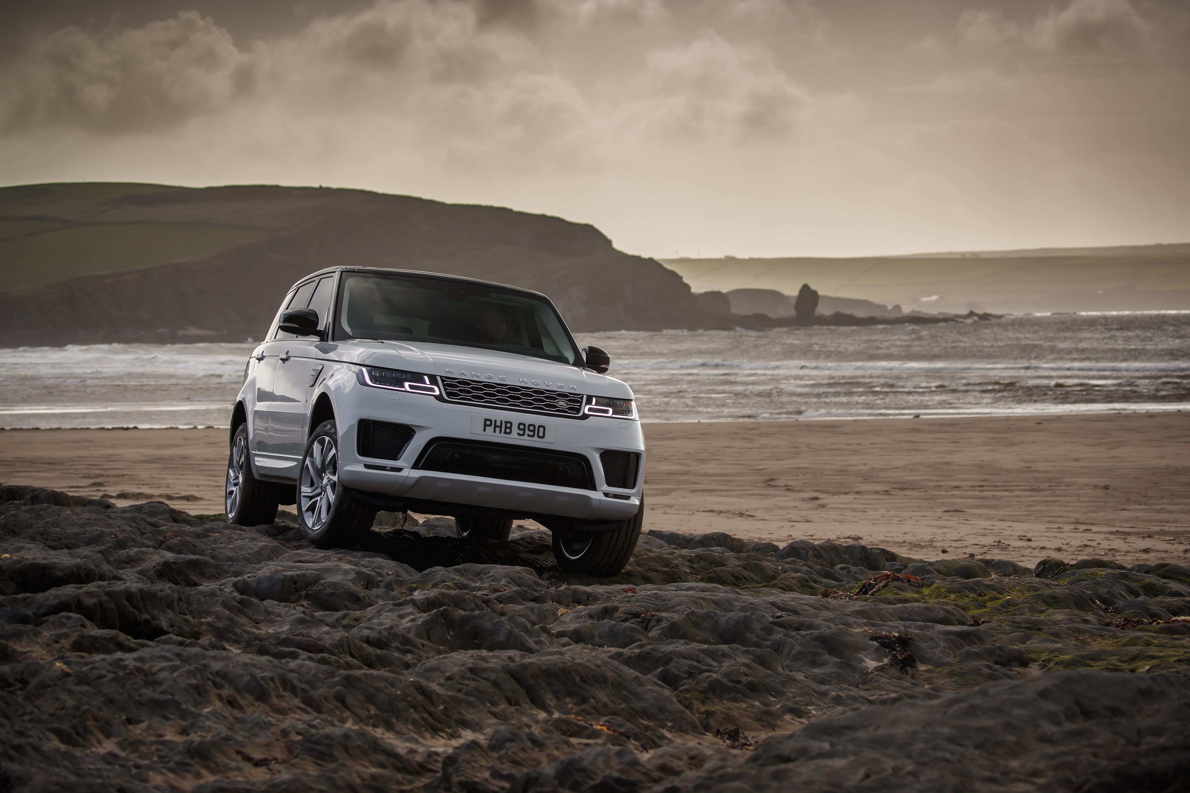2018, luxury, range, 4K, autobiography, suv, sport, p400e, rover, HD Wallpaper