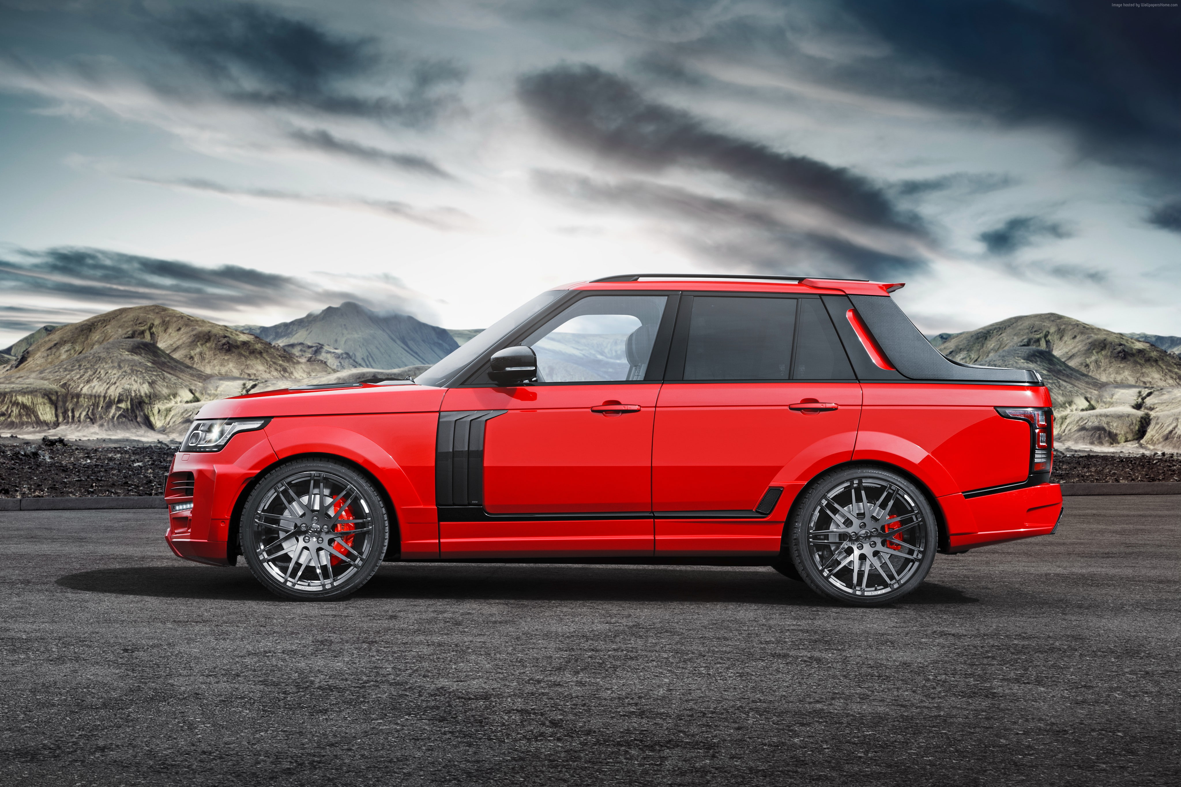 Pickup, Asian Auto Show 2015, Auto Shanghai 2015, 4K, Startech Range Rover Pickup, HD Wallpaper