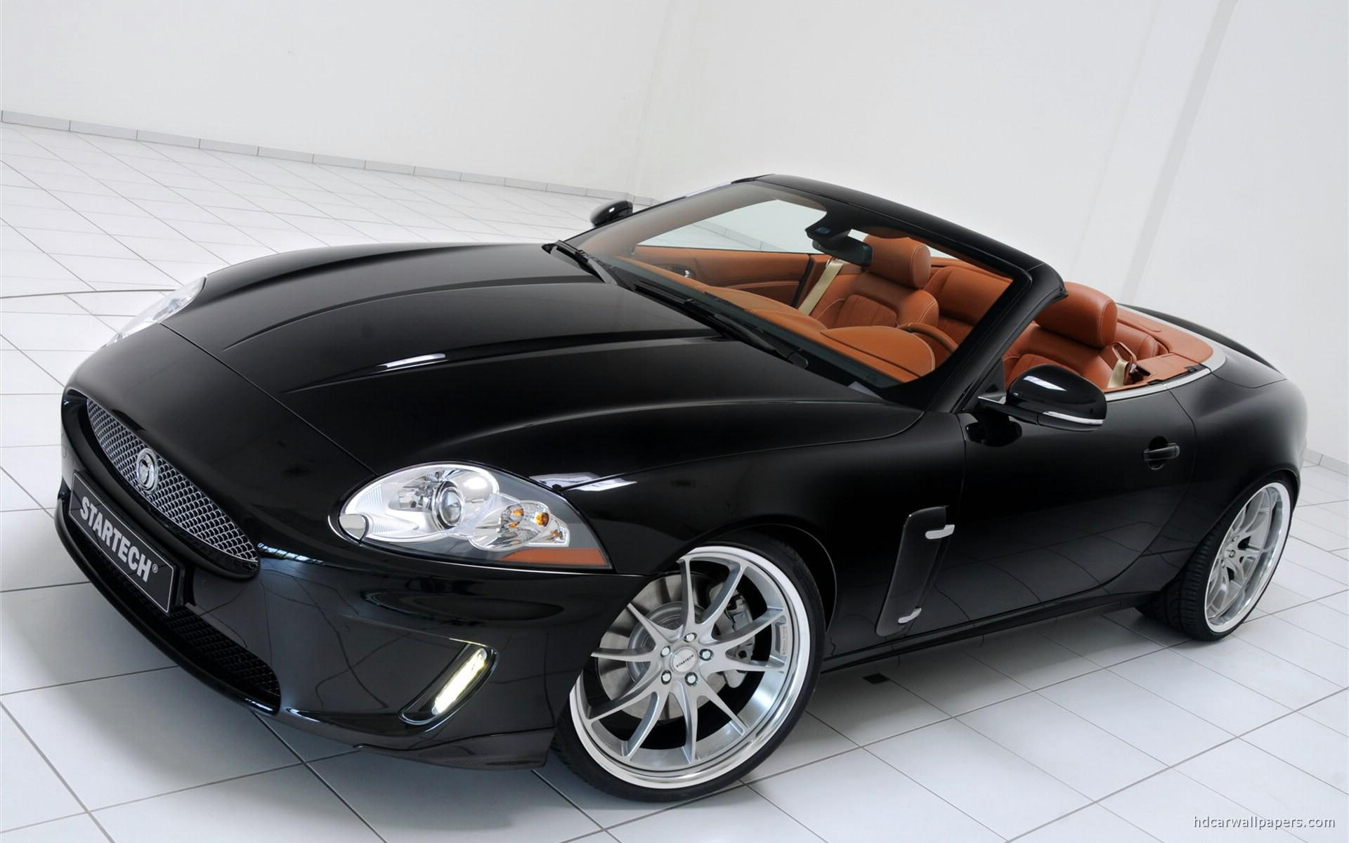 black, 1080P, 2010, cars, jaguar, startech, convertible, xkr, coupe, HD Wallpaper