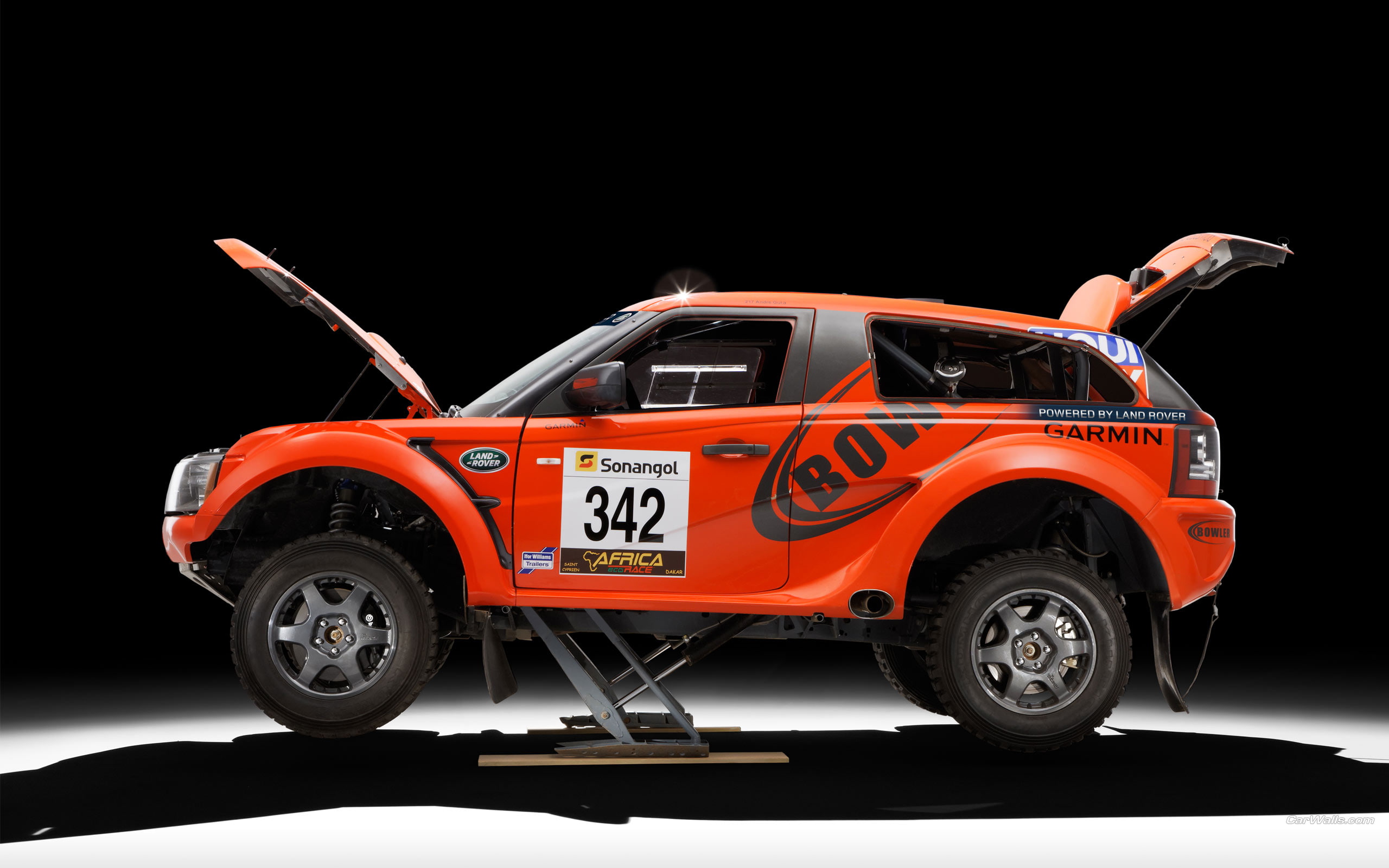 cars, bowler, s, hd, door, exr, 2K, suv, rover, black, red, stand, hatchback, land, HD Wallpaper