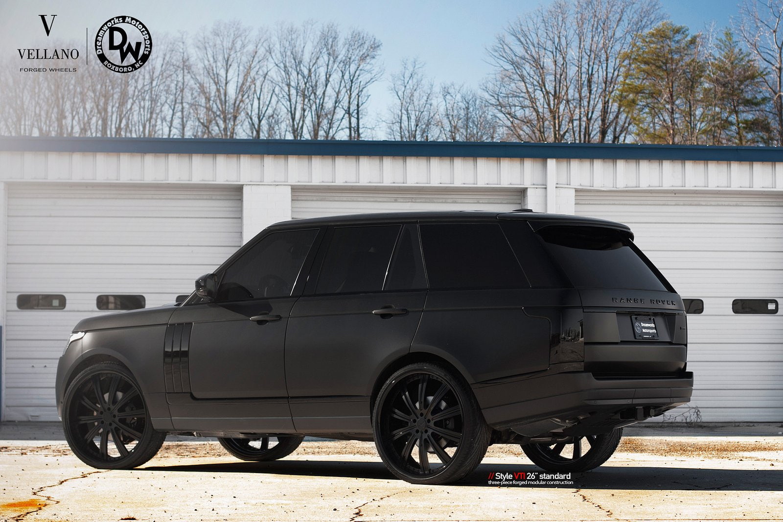 rover, black, range, suv, tuning, hse, wheels, vellano, cars, 720P, HD Wallpaper