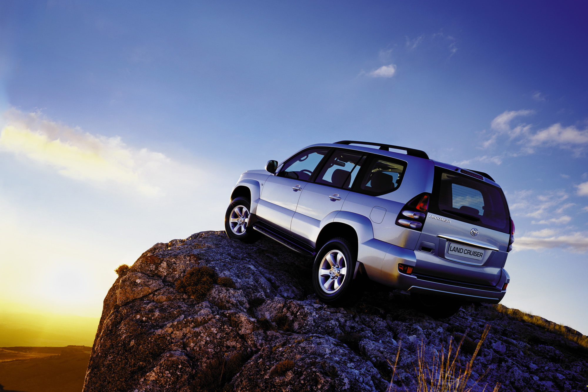 lend, slope, auto, Toyota, cruiser, land cruiser, jeep, 1080P, hill, mountain, 120, machine, Prado, HD Wallpaper