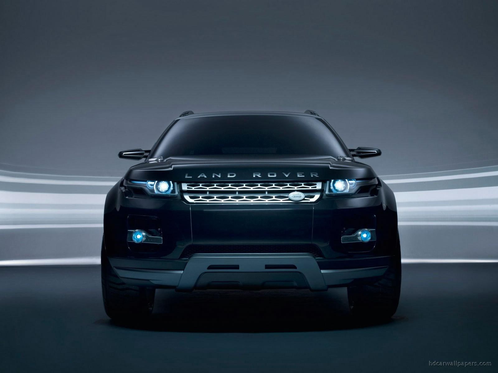 black, rover, 720P, concept, lrx, land rover, cars, land, HD Wallpaper