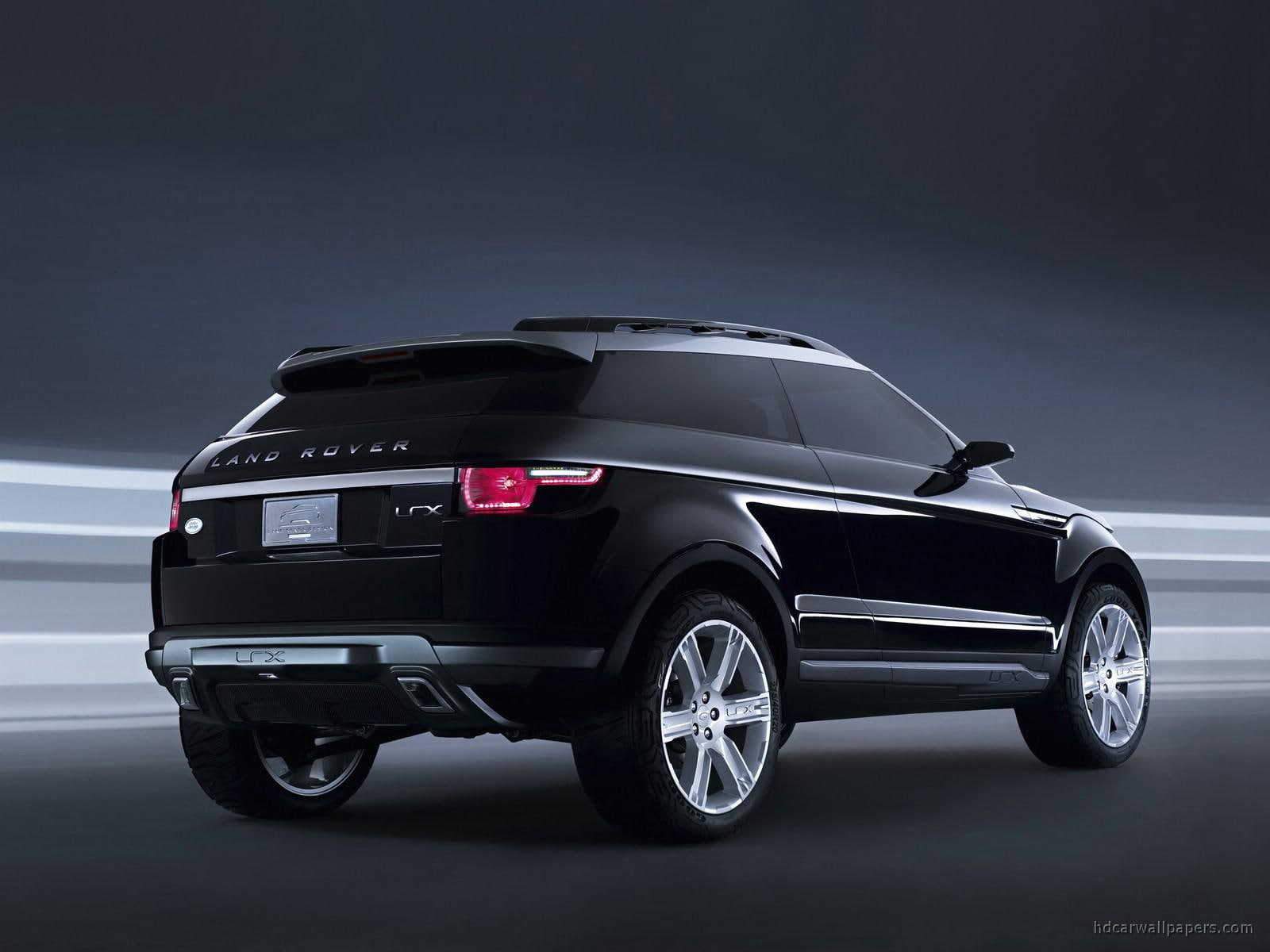 lexus, concept, black, rover, 720P, lrx, land, land rover, cars, HD Wallpaper